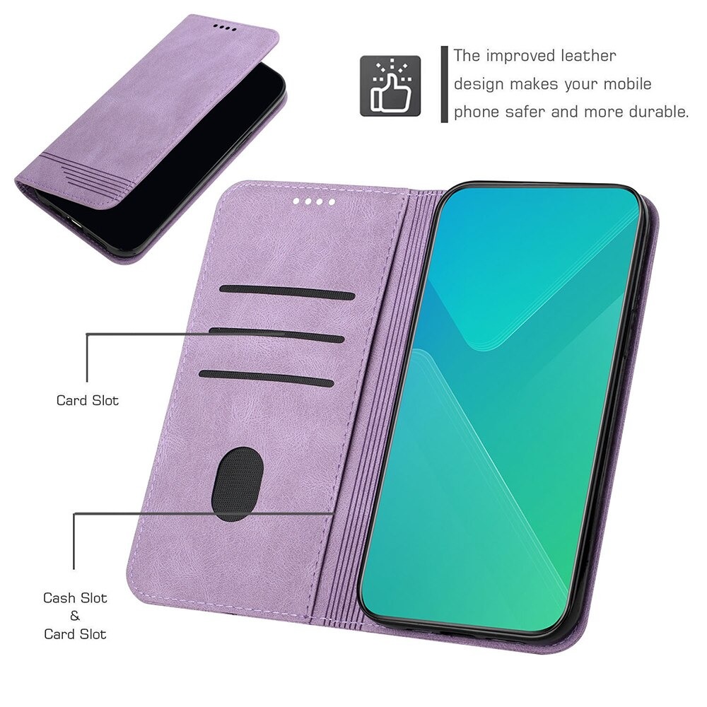 เคส Samsung Galaxy S21 FE 5G #เคสฝาพับหนัง PU สไตล์กระเป๋าสตางค์พร้อมช่องใส่การ์ด Luxury Flip Stand Card Phone Leather Wallet Cover Casing Auto-absorbed Smartphone