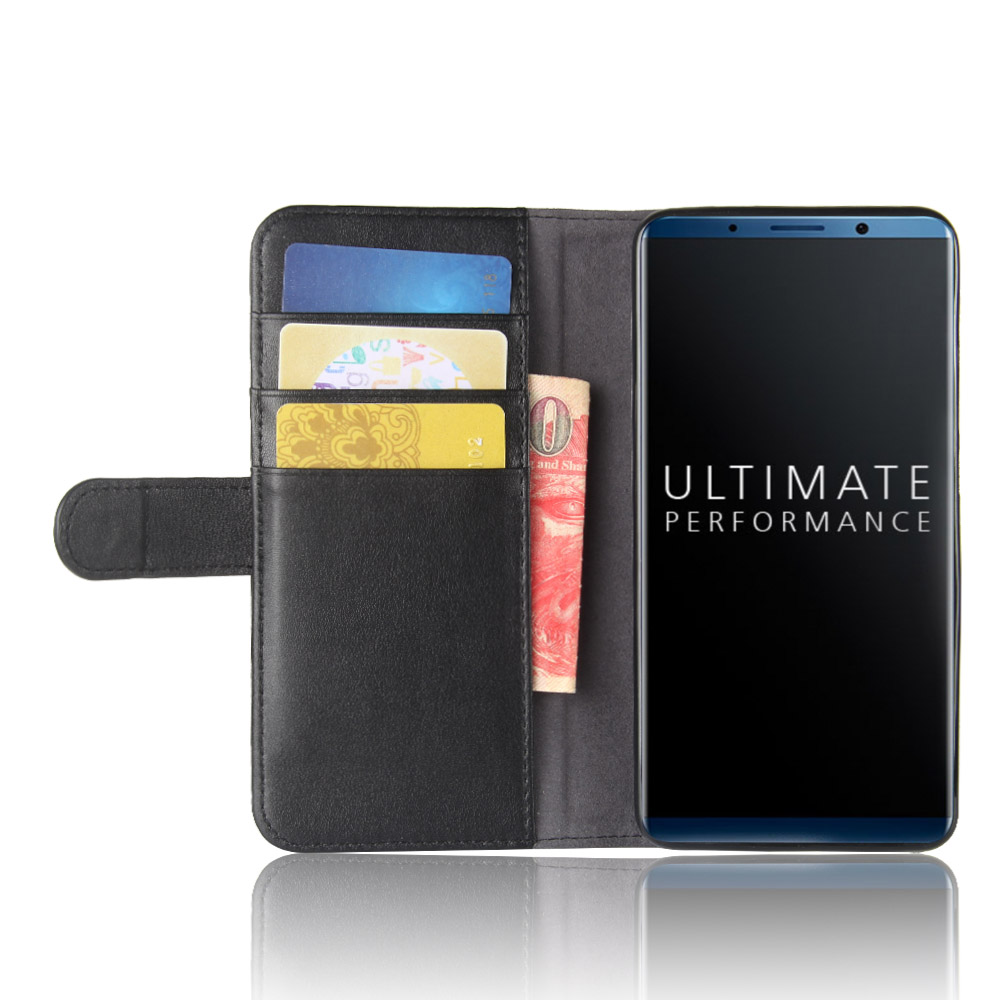 เคส Huawei Mate 10 Pro #เคสฝาพับสไตล์กระเป๋าสตางค์รูปแบบหนังแท้แยกมีช่องเสียบบัตรคุณภาพดีสวยหรู