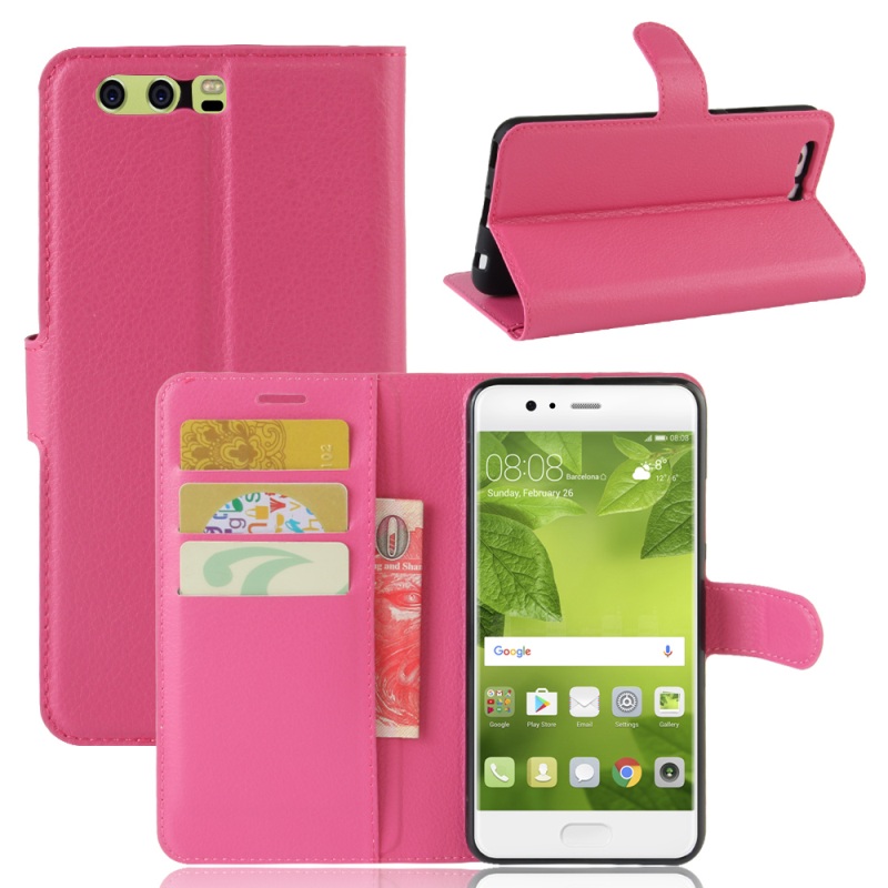 เคส Huawei P10 Plus เคสหนัง PU ฝาพับสไตล์กระเป๋าสตางค์