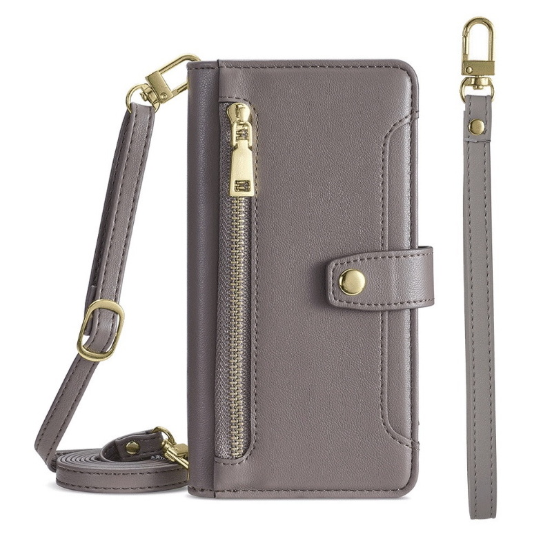 เคส Samsung Galaxy M51 #เคสฝาพับหนัง PU แบบกระเป๋าสตางค์ Zipper Wallet Leather Flip Case