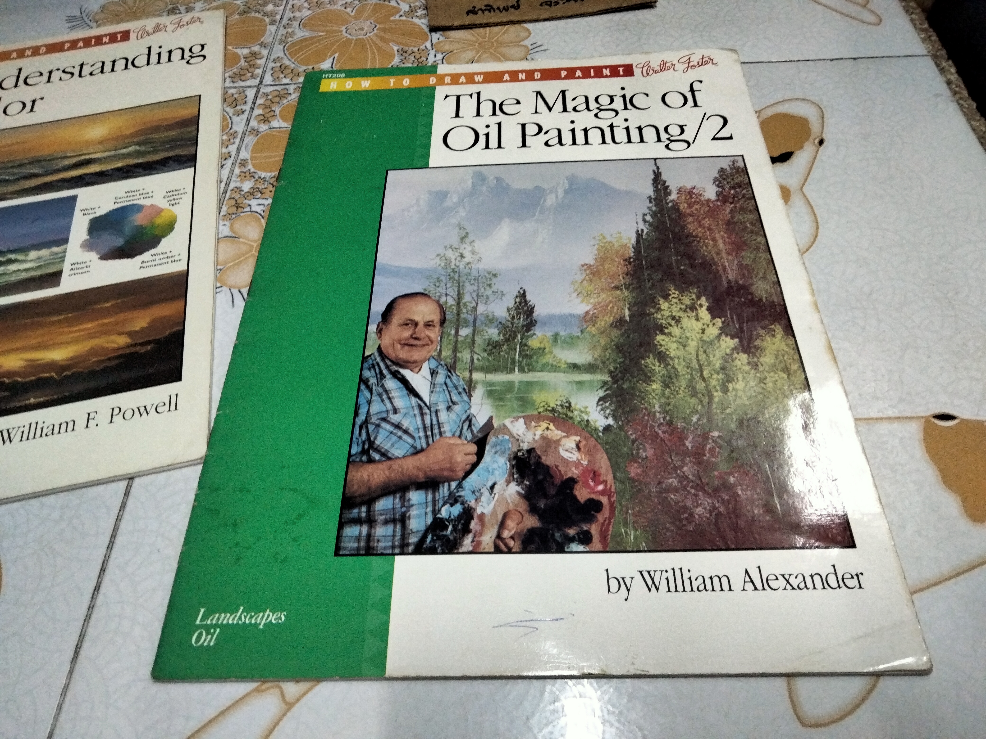 หนังสือชุด Walter Foster 's Classic How to Draw and Paint series - Oils (ขายรวม 5 เล่ม)