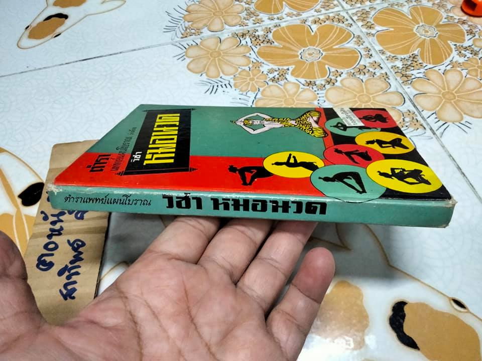 ตำราแพทย์แผนโบราณ ว่าด้วย วิชาหมอนวด รวบรวมโดยร.อ. ขุนโยธาพิทักษ์ (แท่น ประทีปะจิตติ) **สินค้าหมด**