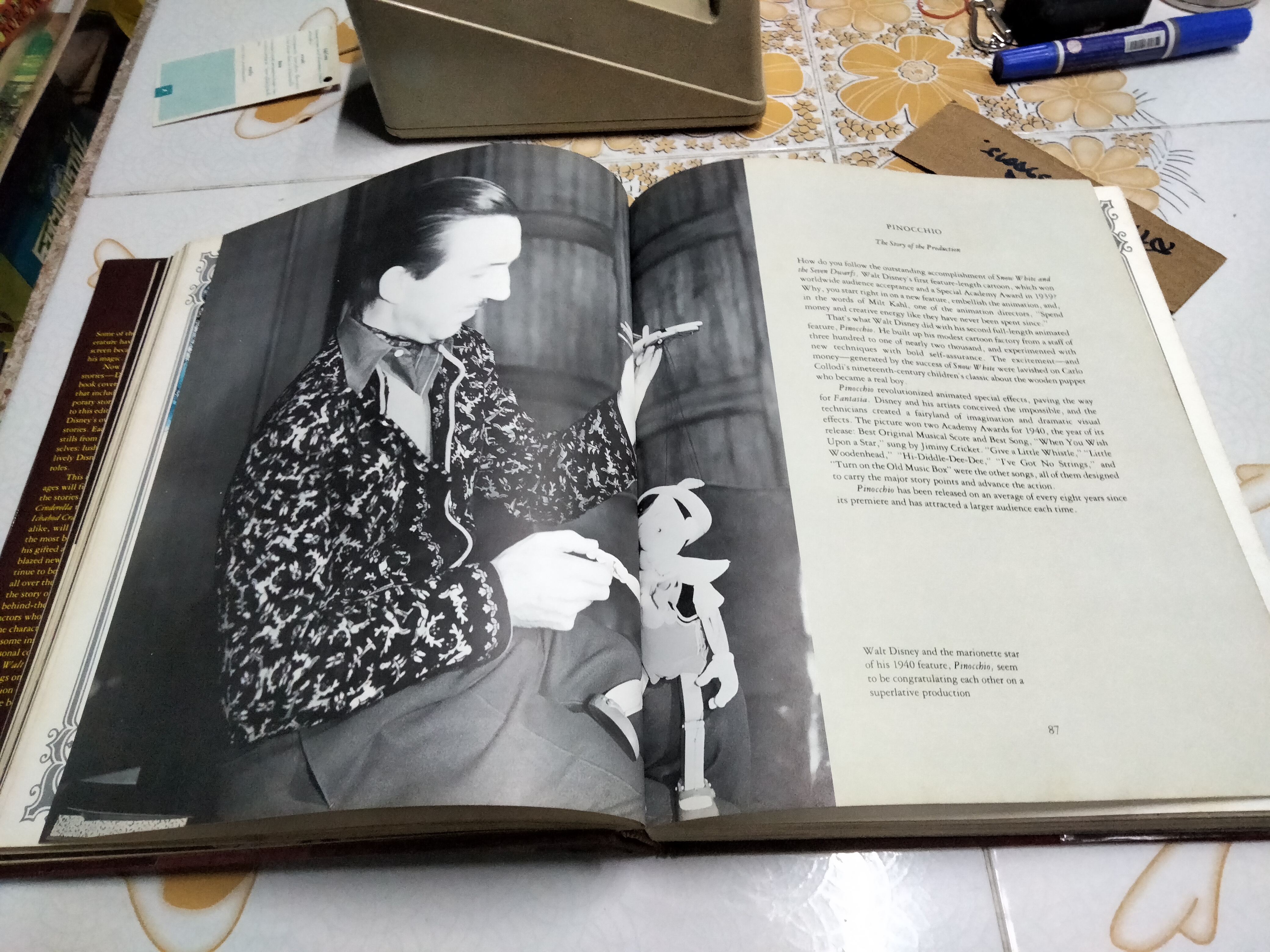 WALT DISNEY'S TREASURY OF CHILDREN'S CLASSICS พิมพ์ปี ค.ศ.1979 , vintage
