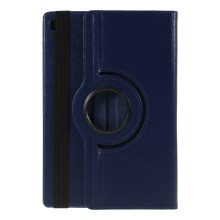 Case Samsung Galaxy Tab A7 Lite 8.7" T220 T225 #เคสฝาพับหนังผิวลิ้นจี่ Litchi Grain 360 Degree Rotary