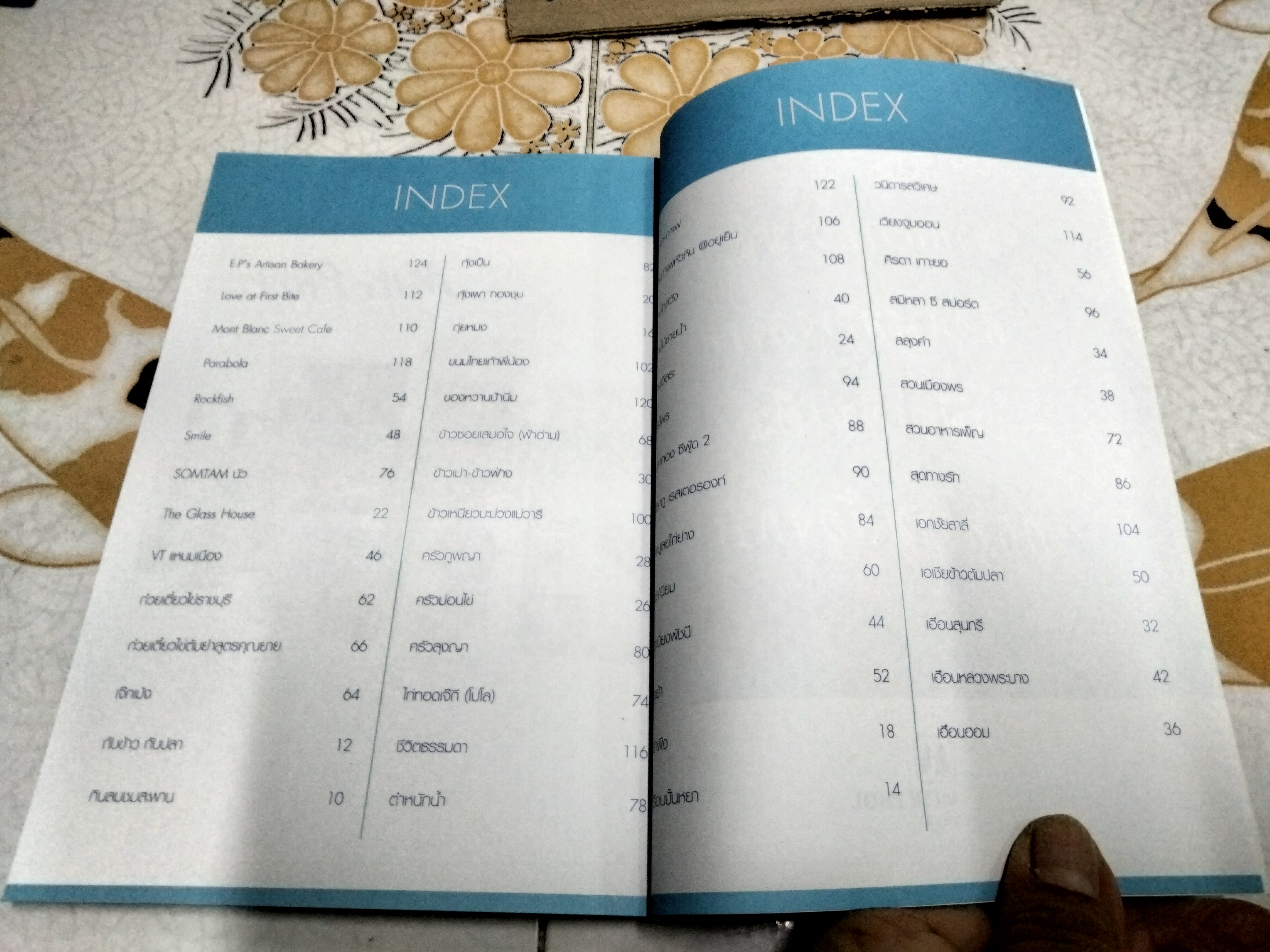 หนังสือ ร้านดังเมนูเด่นกับน้ำตาลมิตรผล Delicious Dining by Mitr Phol