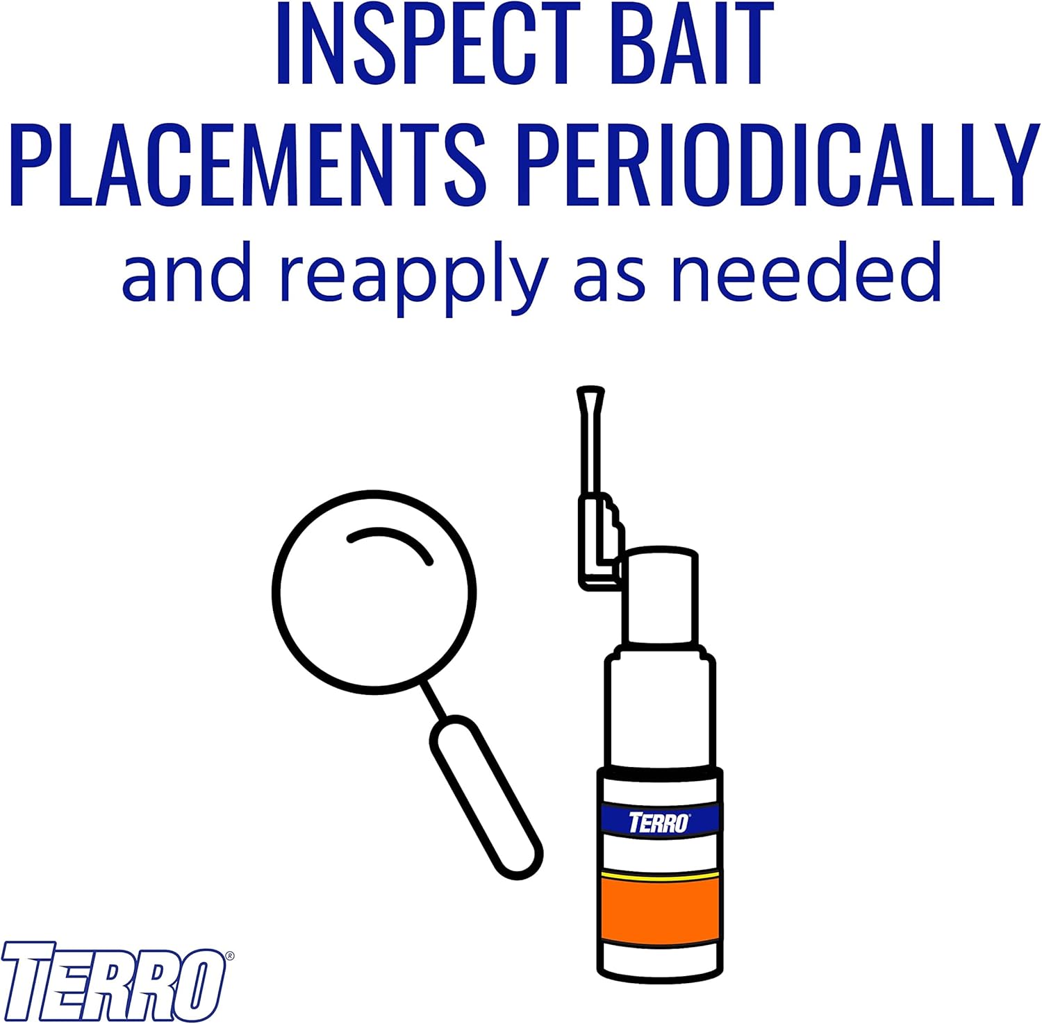 TERRO® T530 Kills Cockroaches, Ants, Earwigs & Silverfish 150 Bait Placements ผลิตภัณฑ์กำจัดมด แมลงสาบ แมลงหวี่