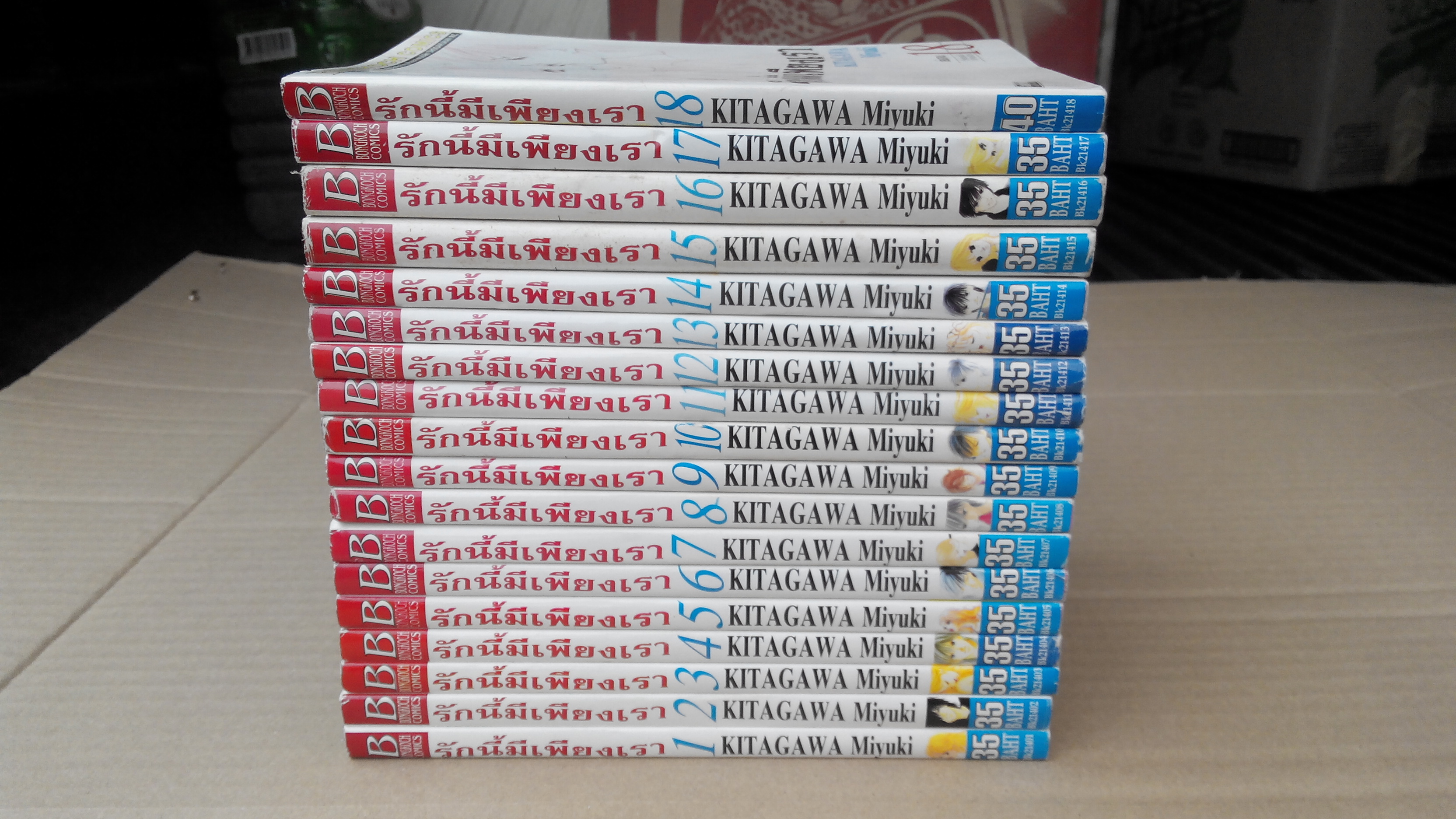 รักนี้มีเพียงเรา ครบชุด 18 เล่มจบ (KITAGAWA MIYUKI) **สินค้าหมด**