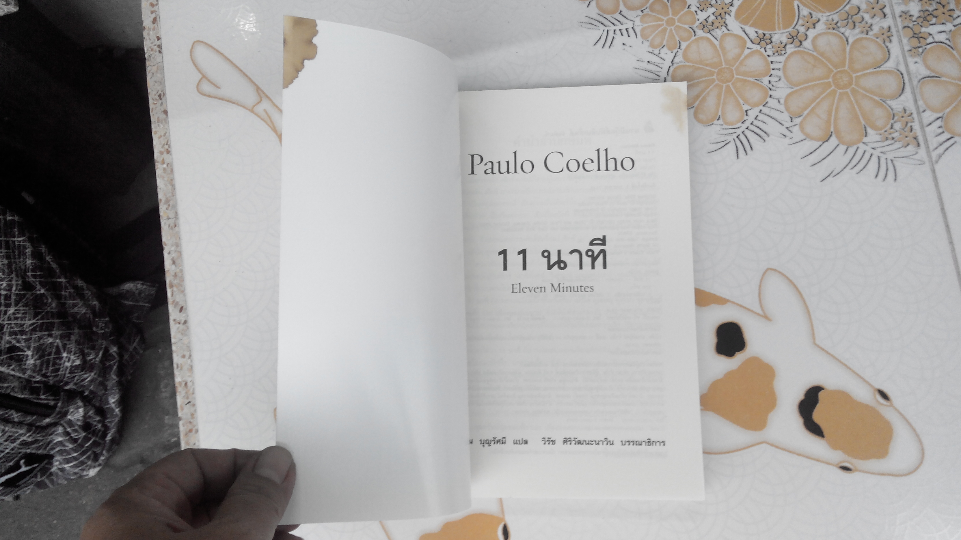 11 นาที Eleven Minutes โดย Paulo Coelho, ประโลม บุญรัศมี แปล **สินค้าหมด**