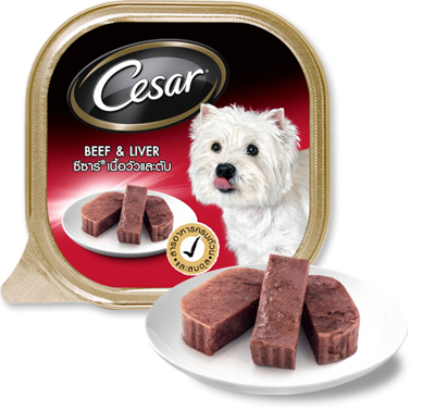 Cesar(ซีซาร์) เนื้อวัว+ตับ