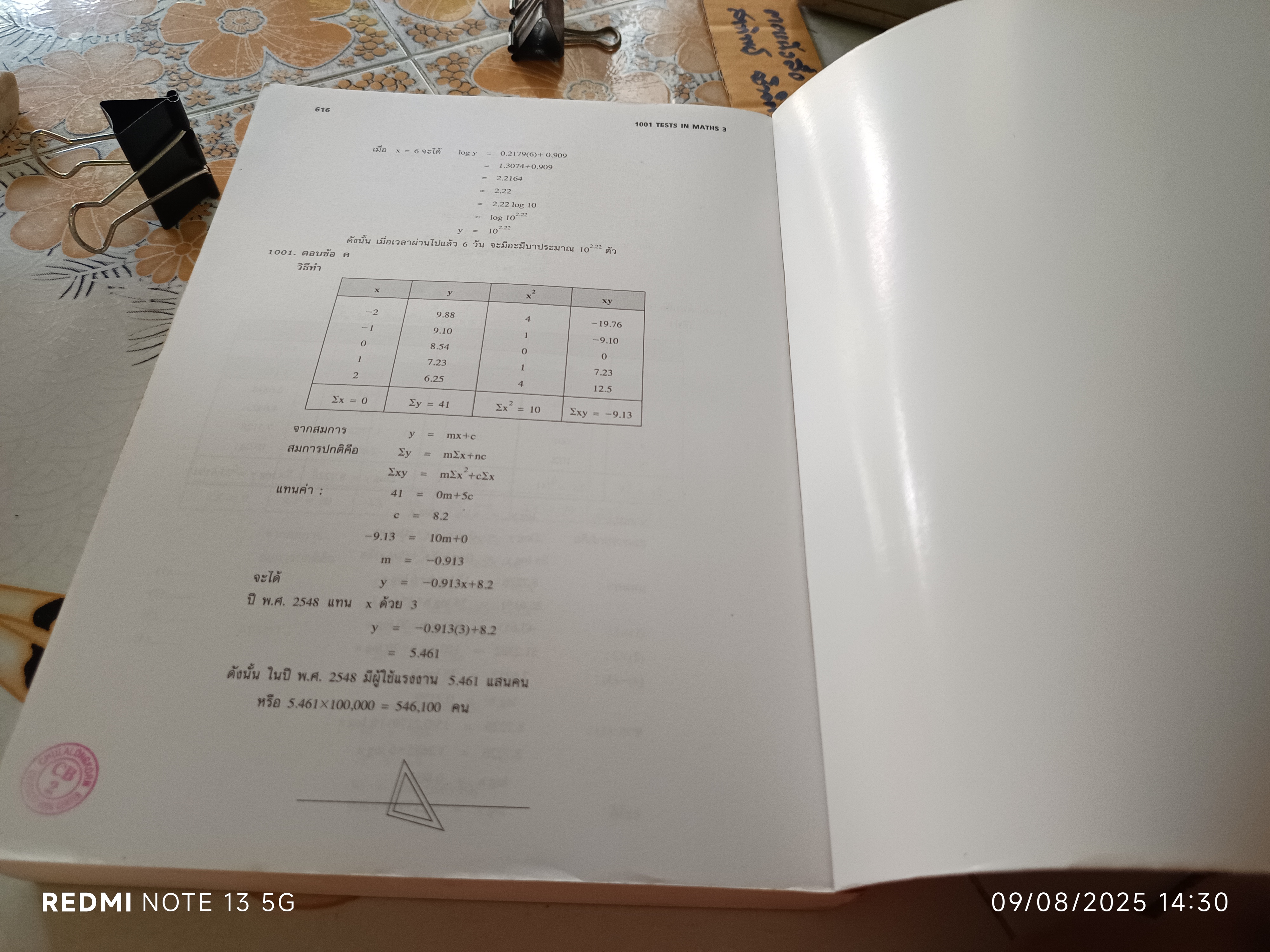 (ขายรวม 3 เล่ม ) 1000 - 1001 TESTS IN MATHS (เล่ม 1-3 ) ผู้แต่ง : ทรงวิทย์ สุวรรณธาดา **สินค้าหมด**