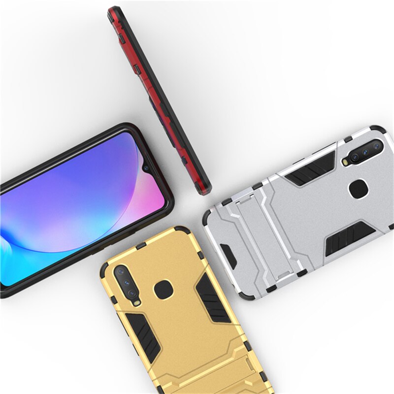 Case VIVO Y11/Y12/Y15/Y17 #เคสฝาหลังพลาสติก Cool Guard Plastic TPU Hybrid (สินค้าพร้อมส่ง)