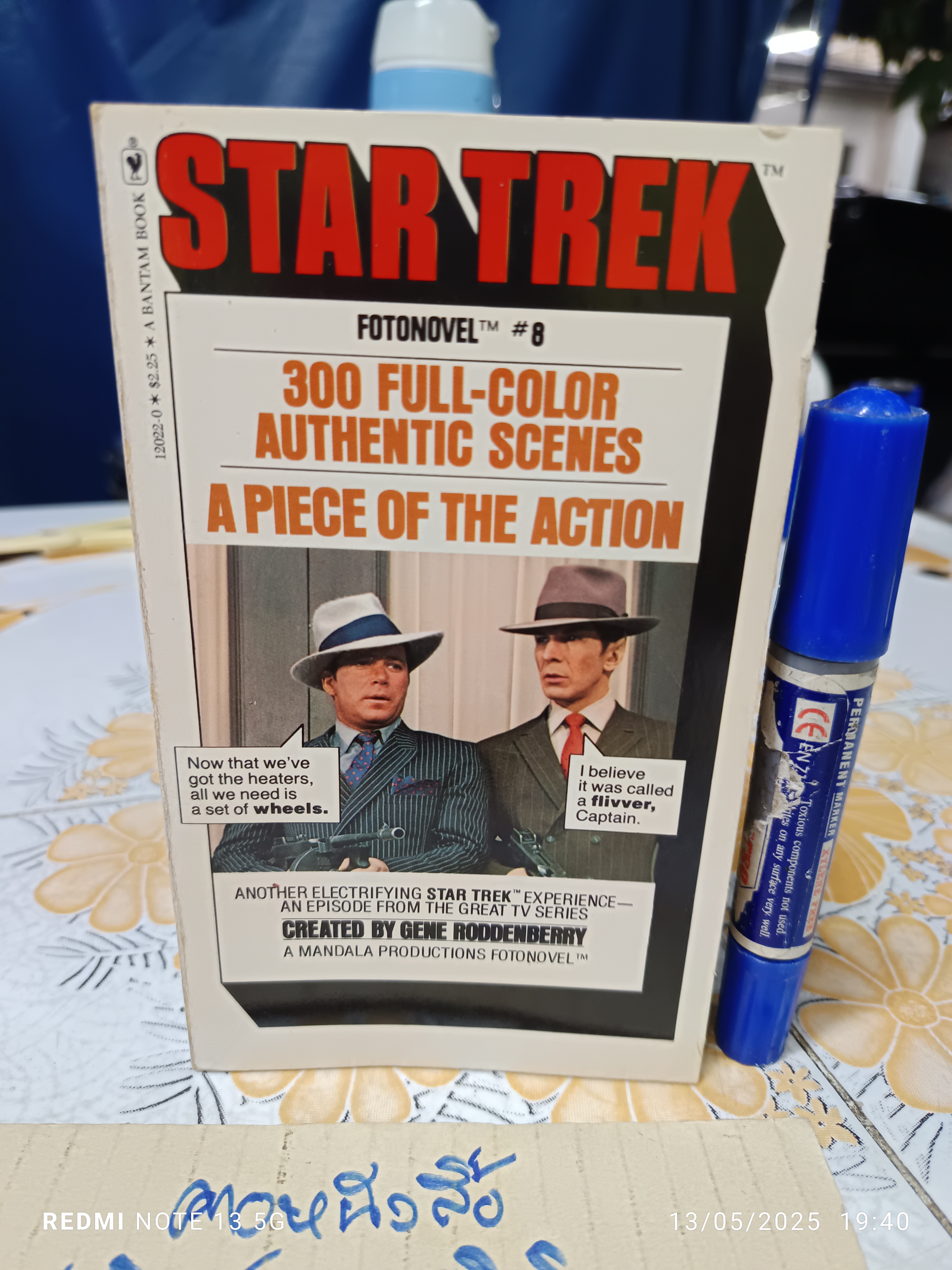 ขายรวม 6 เล่ม (12 เล่มชุด / ขาด 6 เล่ม) The Star Trek Fotonovel book series (12 books) 300 captioned full color action