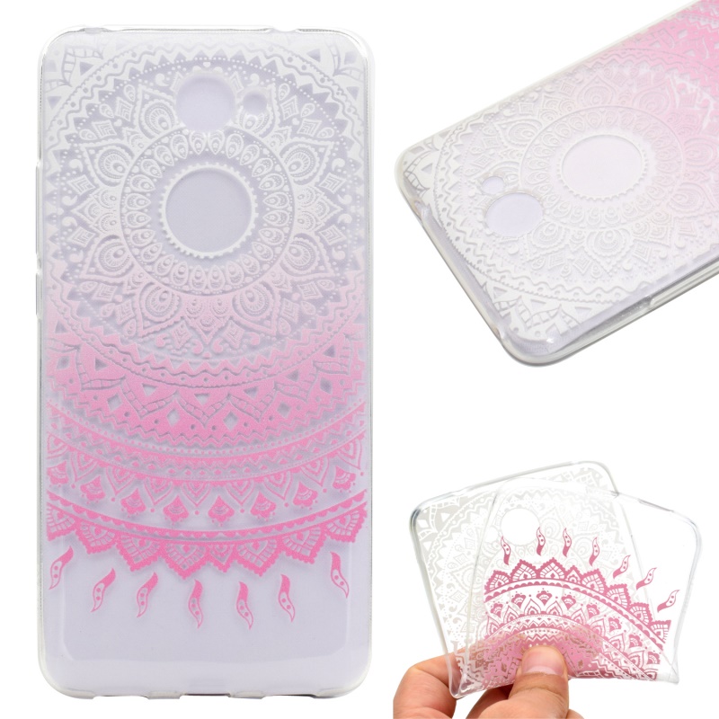 Case Huawei Y7 2017 #เคสฝาหลังเนื้อ TPU ใสนิ่มพิมพ์ลายสวยงามน่ารักๆ