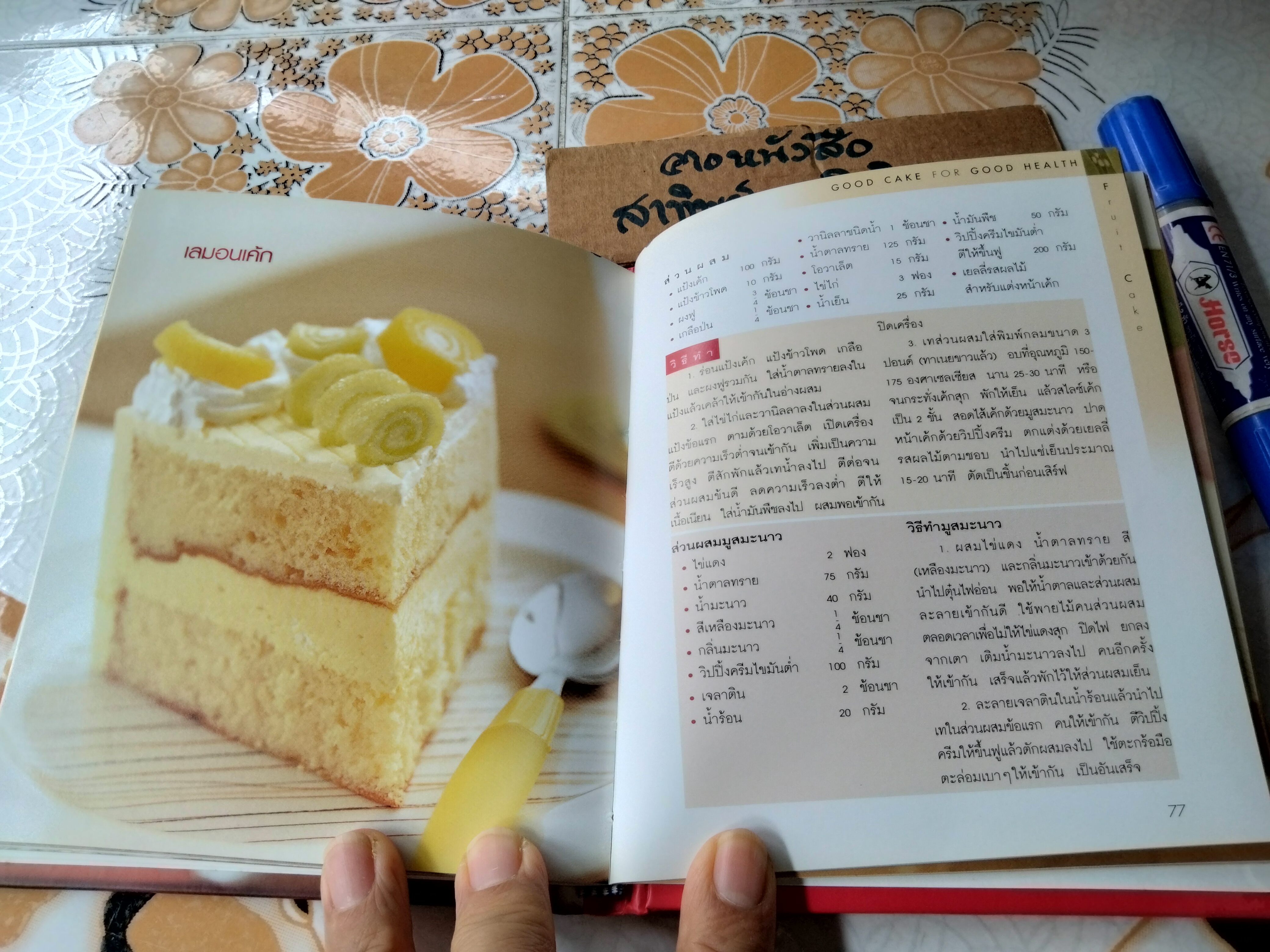 FRUIT CAKE โดย วนิดา คุ้มอนุวงศ์-นิลุบล เรืองทอง