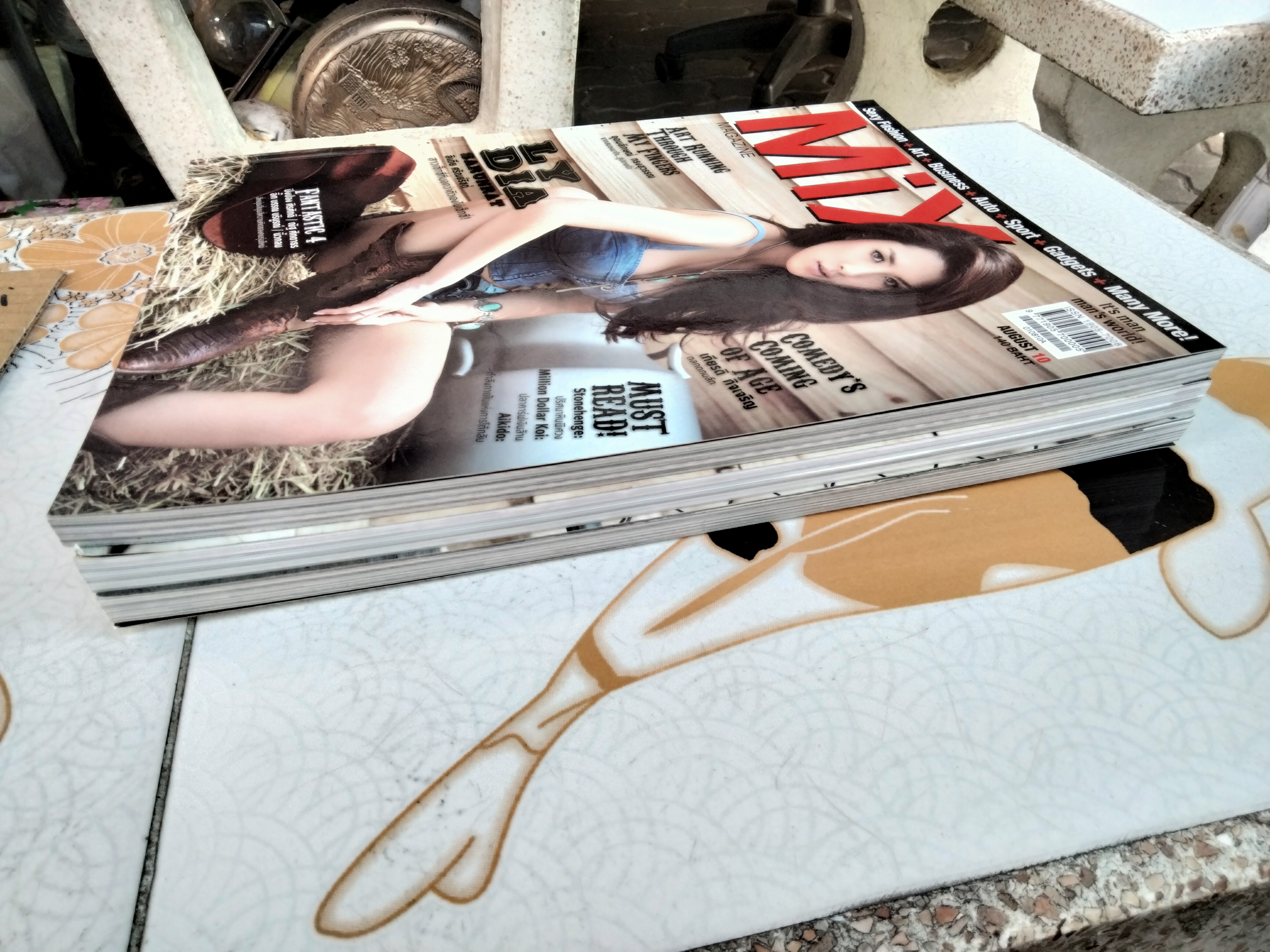 Mix Magazine ฉบับเก่า - เล่มที่ 16 March 2008 นานา ไรบีนา **สินค้าหมด**