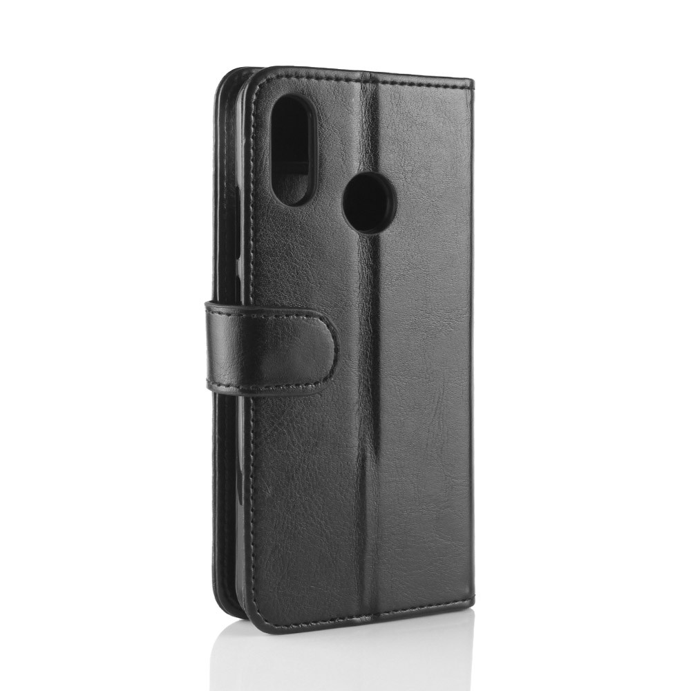 เคส Huawei P20 Lite / Nova 3e #เคสฝาพับหนัง PU ผิวหนังม้าสไตล์กระเป๋าสตางค์สวยงามทันสมัย