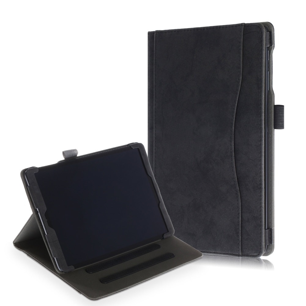 Case Samsung Galaxy Tab A 10.1 (2019) T510 T515 #เคสฝาพับ Front Pocket PU Leather Smart Cover