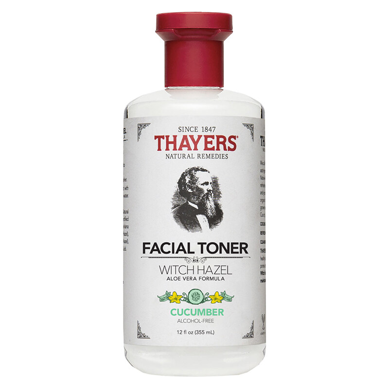 Thayers Witch Hazel Aloe Vera Formula Alcohol-Free Toner Cucumber 355ml. โทนเนอร์ เทเยอร์