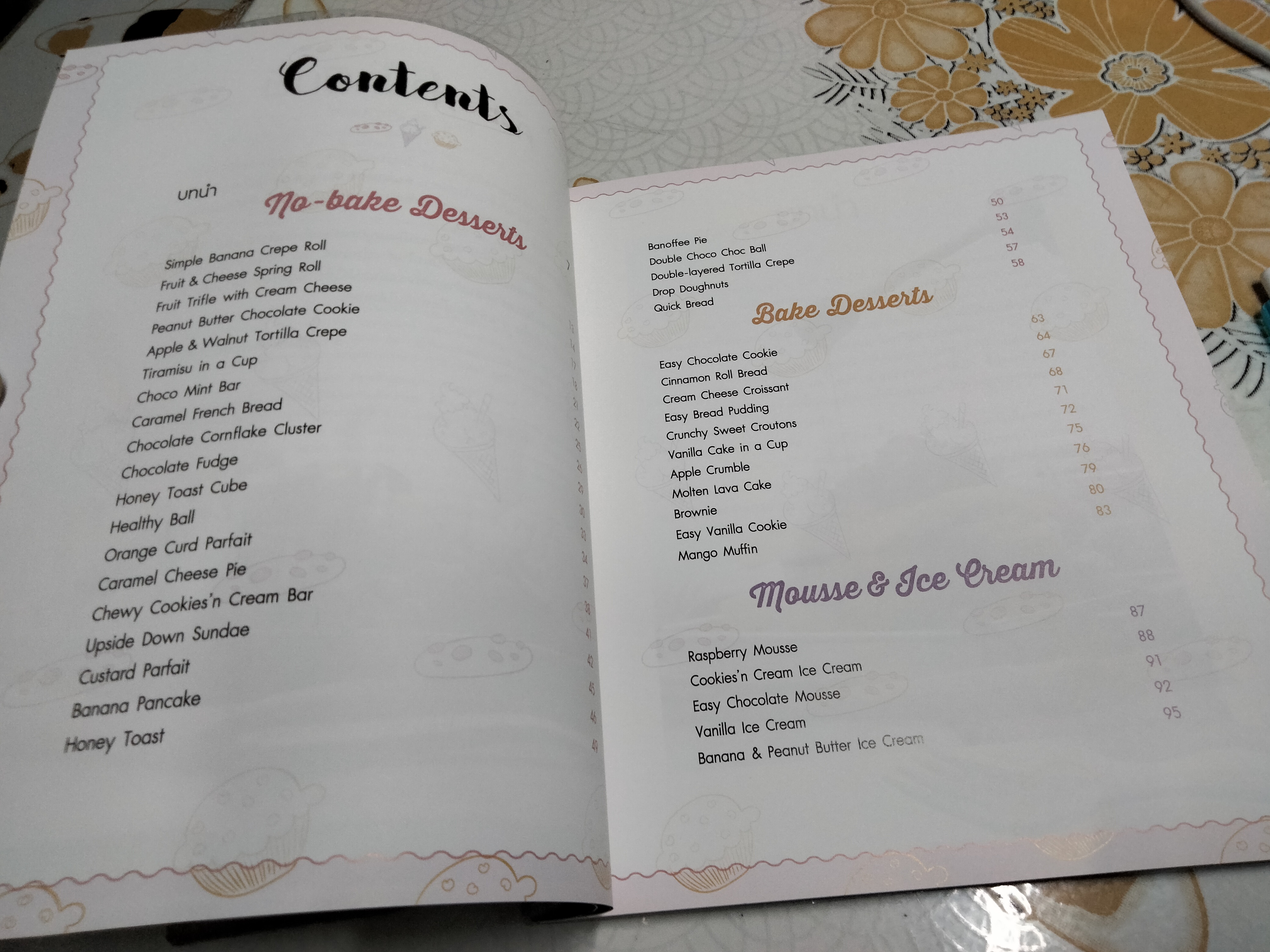 ขนมหวาน 15 นาที Amarin Cuisine **สินค้าหมด**