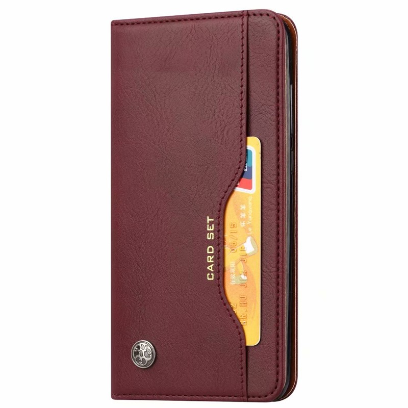 เคส Samsung Galaxy Note 10 lite #เคสฝาพับแบบกระเป๋าสตางค์หนัง PU มีช่องเสียบบัตรคุณภาพดี