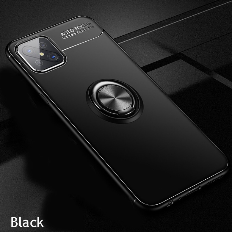 เคส OPPO Reno 4Z 5G #เคสฝาหลัง TPU Finger Ring Kickstand (แผ่นโลหะแบบ Built-in)