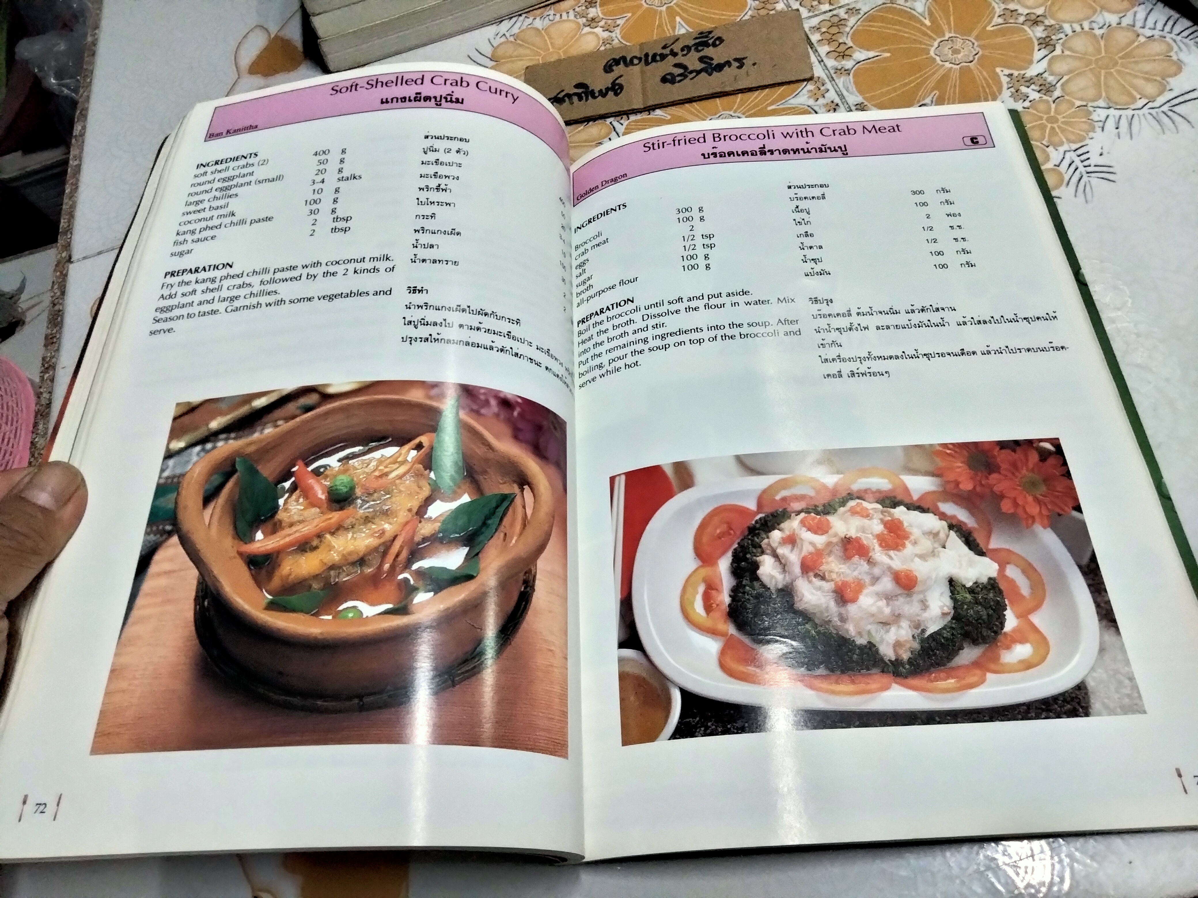 สูตรอาหารนานาชาติ International Cuisine (สองภาษา อังกฤษ-ไทย) **สินค้าหมด**