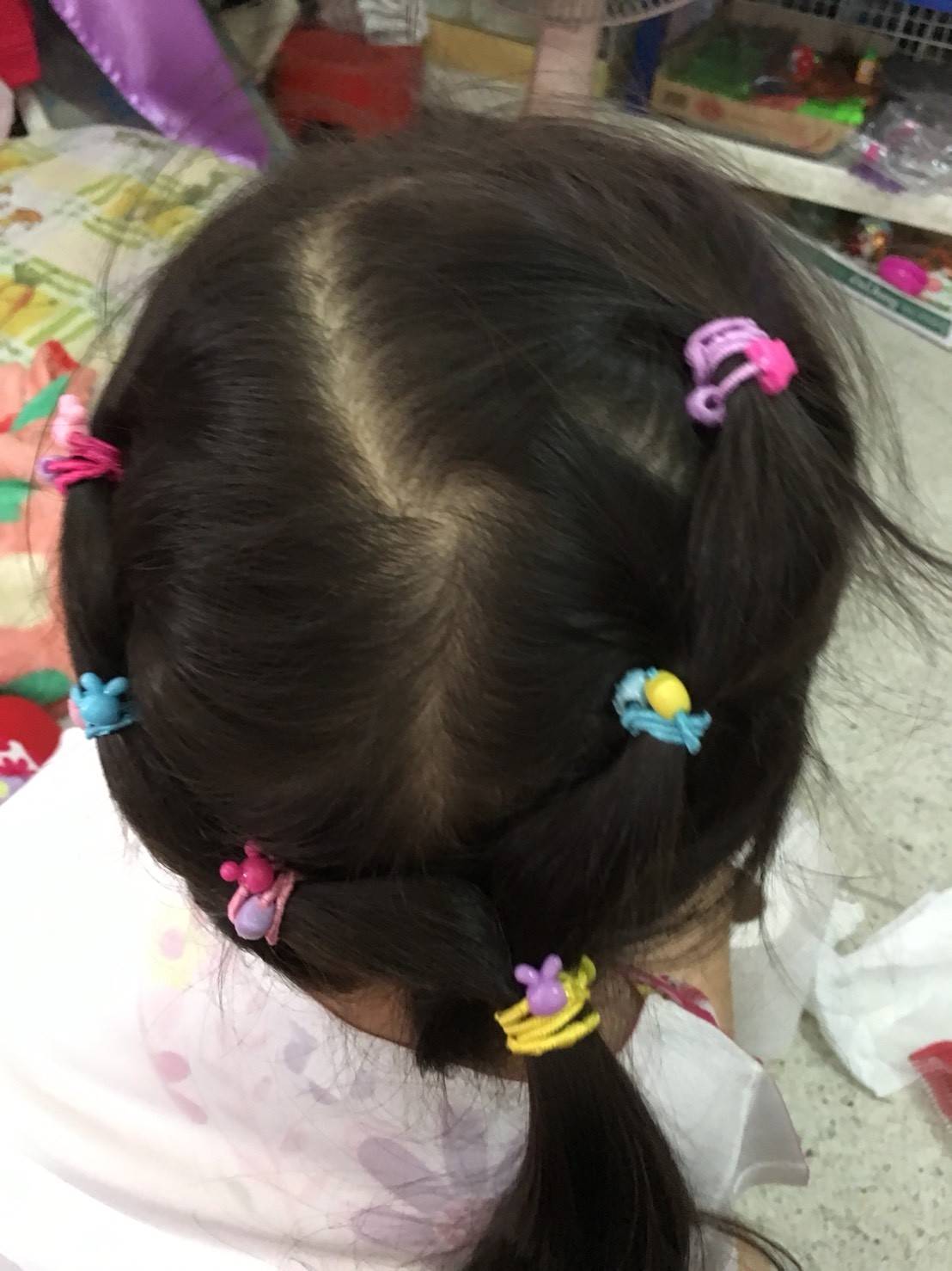 ยางรัดผมน่ารัก 100 เส้น