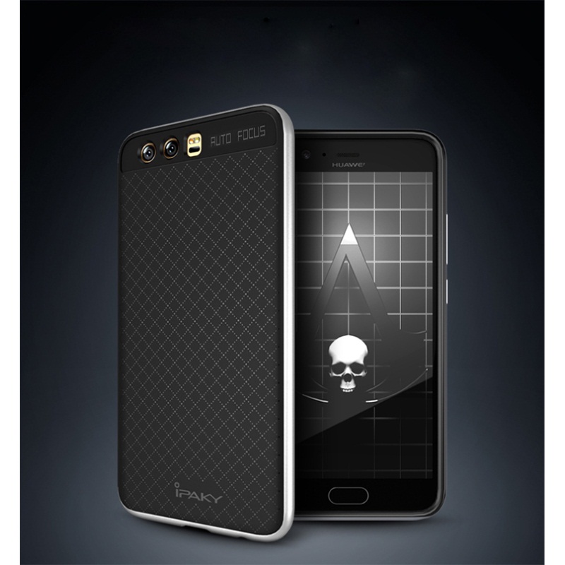 Case Huawei P10 Plus IPAKY PC Bumper + ไฮบริด TPU