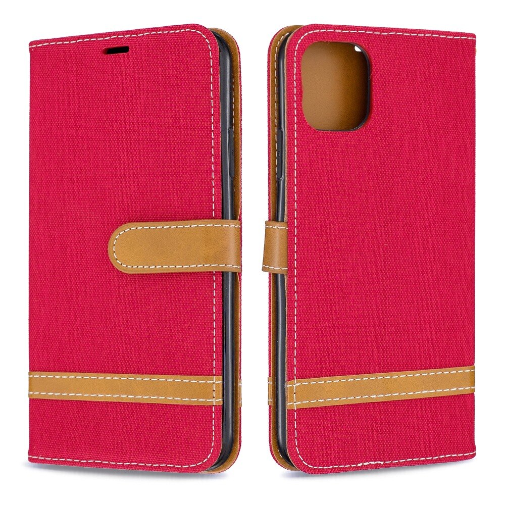 Case iPhone 13 Pro Max#เคสฝาพับหนัง PU พร้อมสายคล้องมือ สีสันสดใส