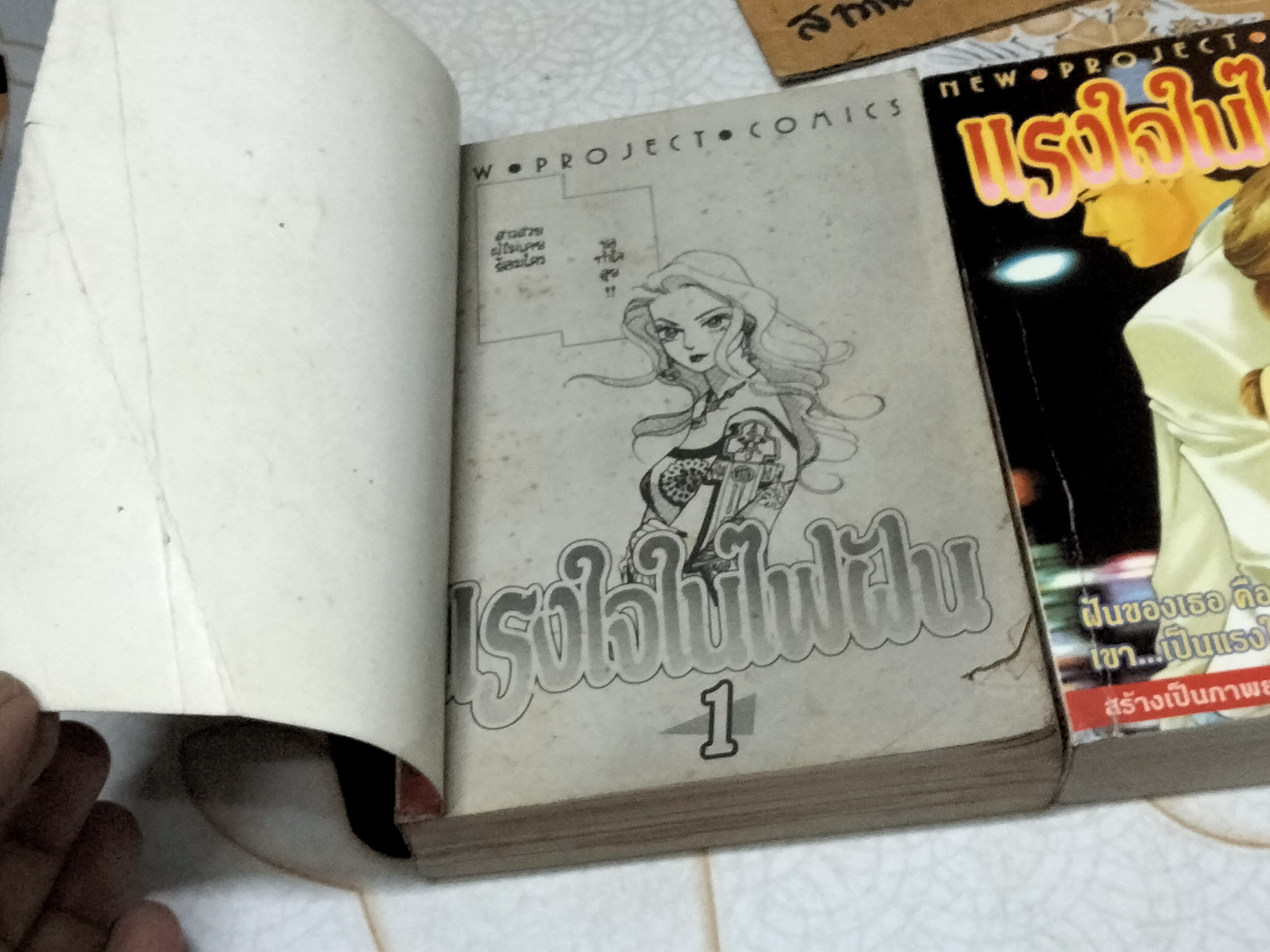 แรงใจในไฟฝัน (3 เล่มจบ - New Project Comics)