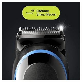 Braun® All-in-one Trimmer 5 Styling Kit 9-in-1 With Gillette Fusion5 ProGlide Razor Model MGK5280 เครื่องโกนหนวด