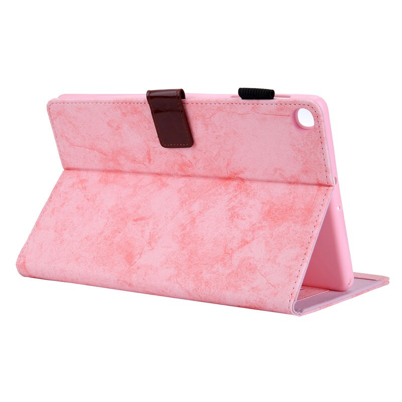 เคส Samsung Galaxy Tab A7 Lite 8.7" (T220,T225) #เคสฝาพับหนัง PU มีช่องใส่บัตร Business Style Auto Wake & Sleep Leather Case with Card Storage