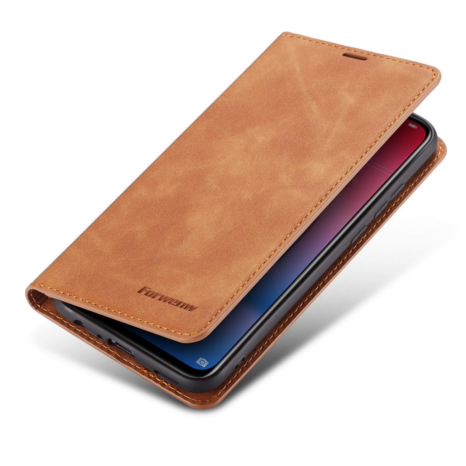 Case Samsung Galaxy A20 / A30 #เคสฝาพับ FORWENW Leather Wallet Case