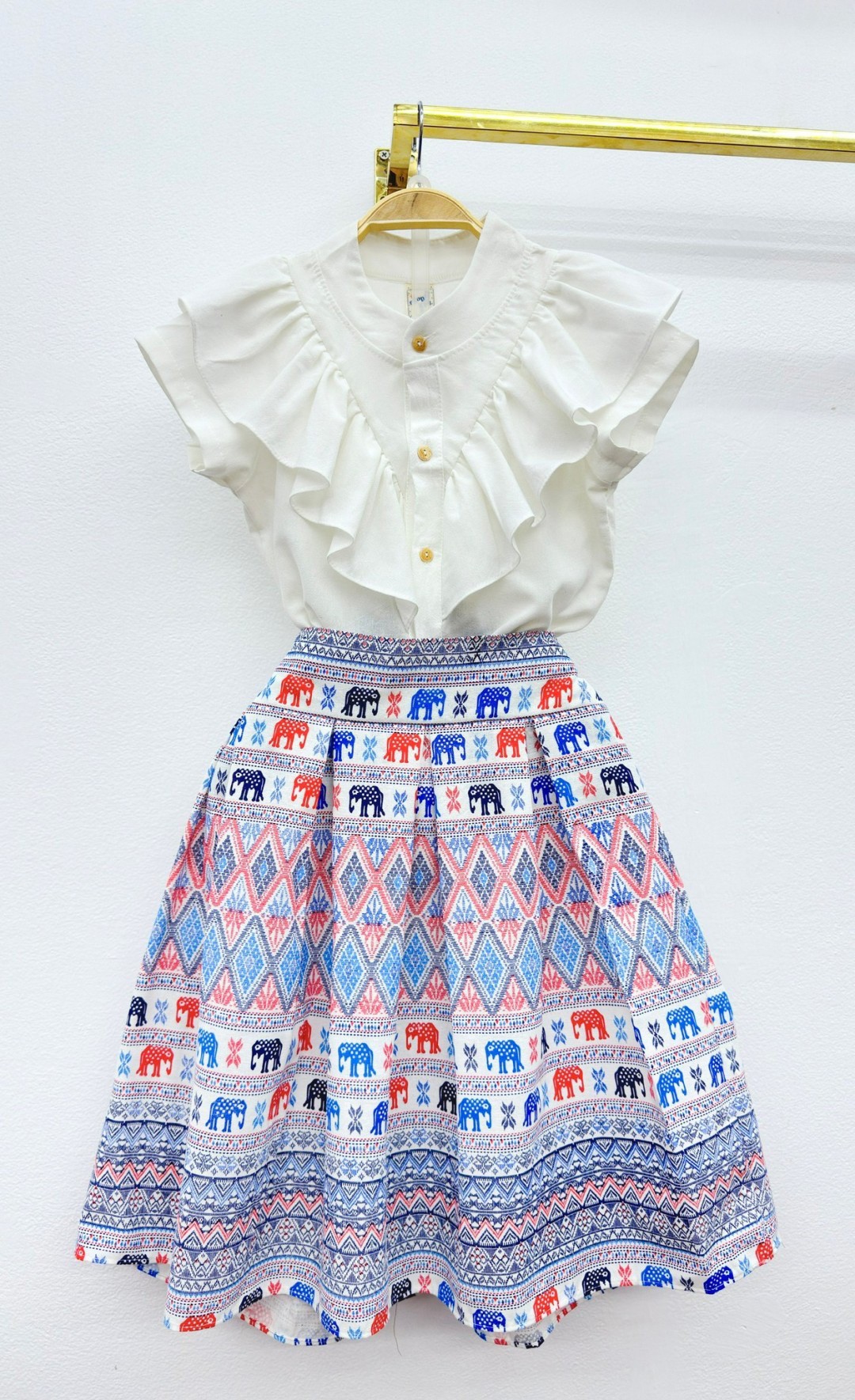 ชุดไทยประยุกต์เด็กหญิง เด็กโต9ถึง13ปี