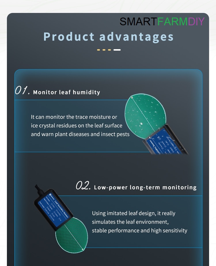 เซนเซอร์วัดใบพืช Leaf Wetness Sensor RS485