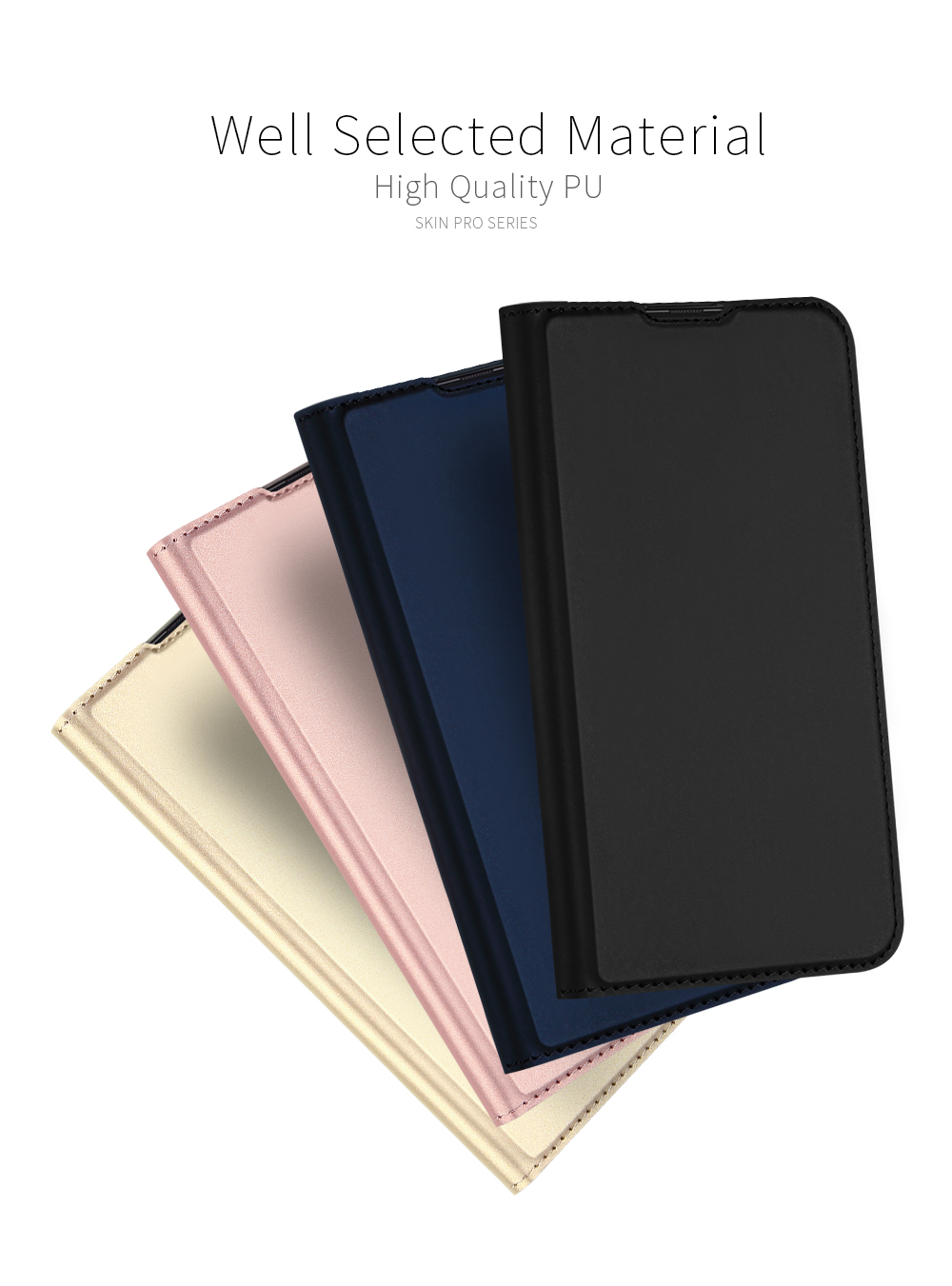 Case Samsung Galaxy A70 #เคสฝาพับ DUX DUCIS Skin Pro Series คุณภาพดีราคาถูก