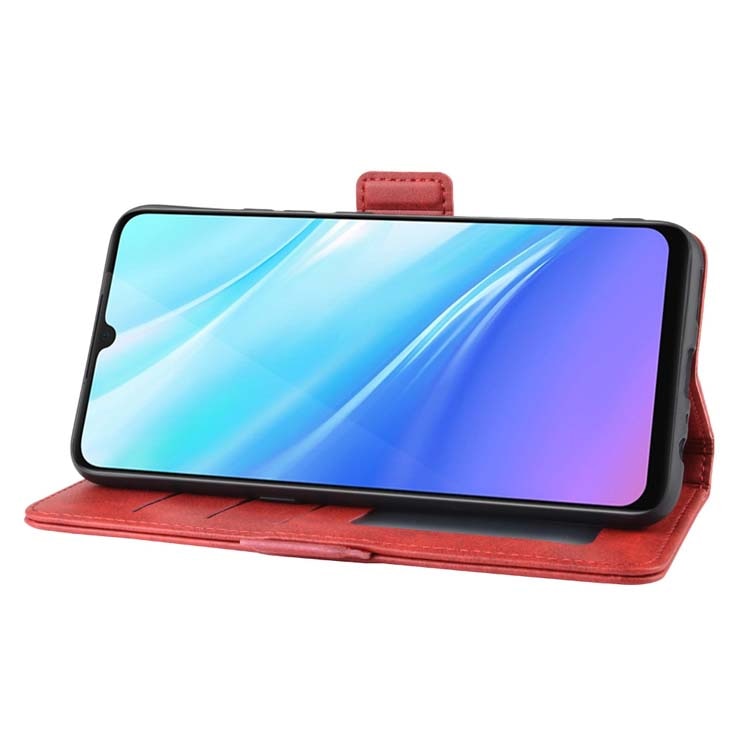 Case Vivo S1 #เคสฝาพับหนัง PU มีแถบปิดแม่เหล็กสไตล์กระเป๋าสตางค์