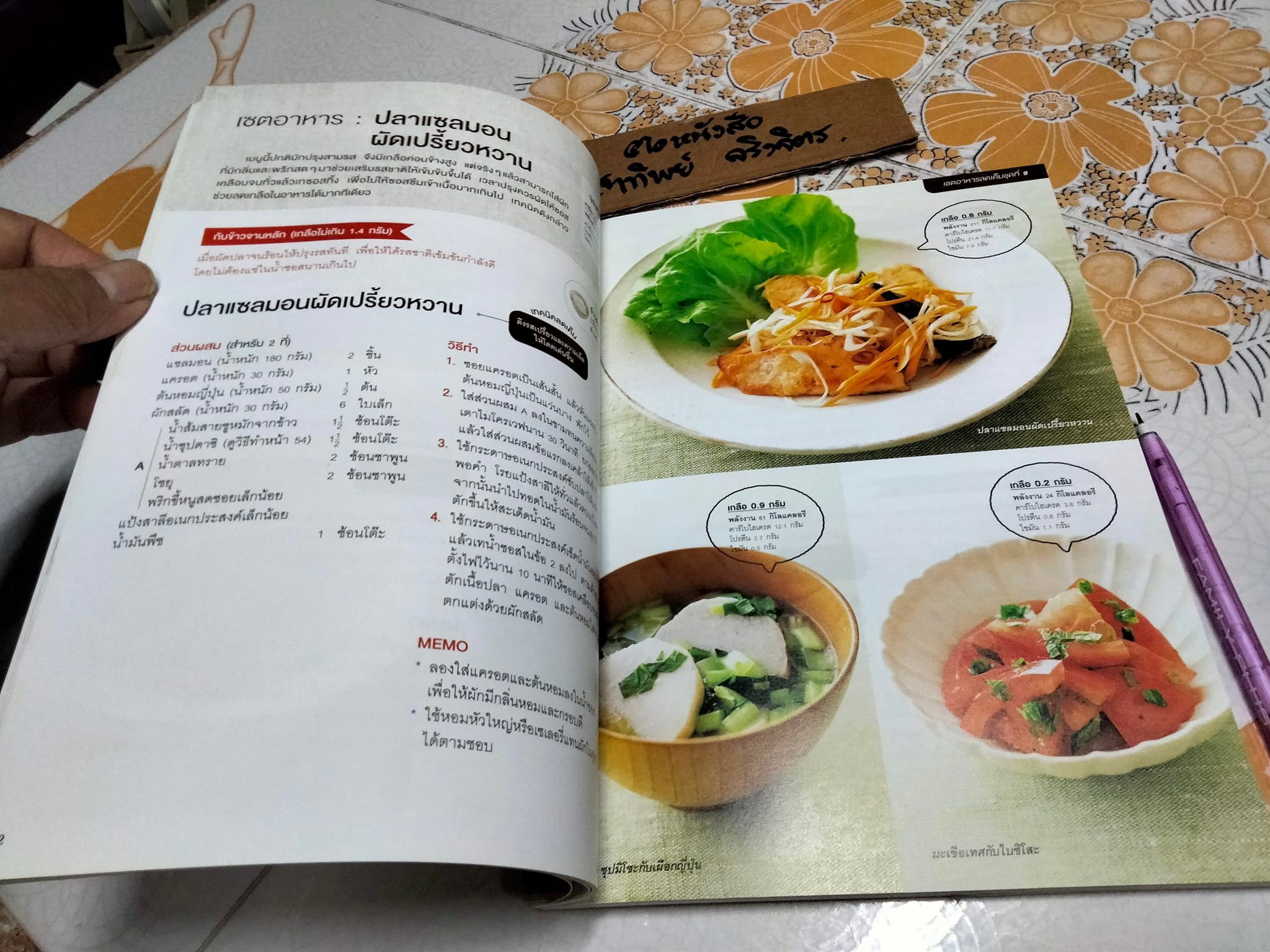 เมนูเค็มน้อย อร่อย สุขภาพดี ผู้เขียน - Kumi Imaizumi (คุมิ อิมะอิซุมิ) ผู้แปล - โมริตะ โทมิ **สินค้าหมด**