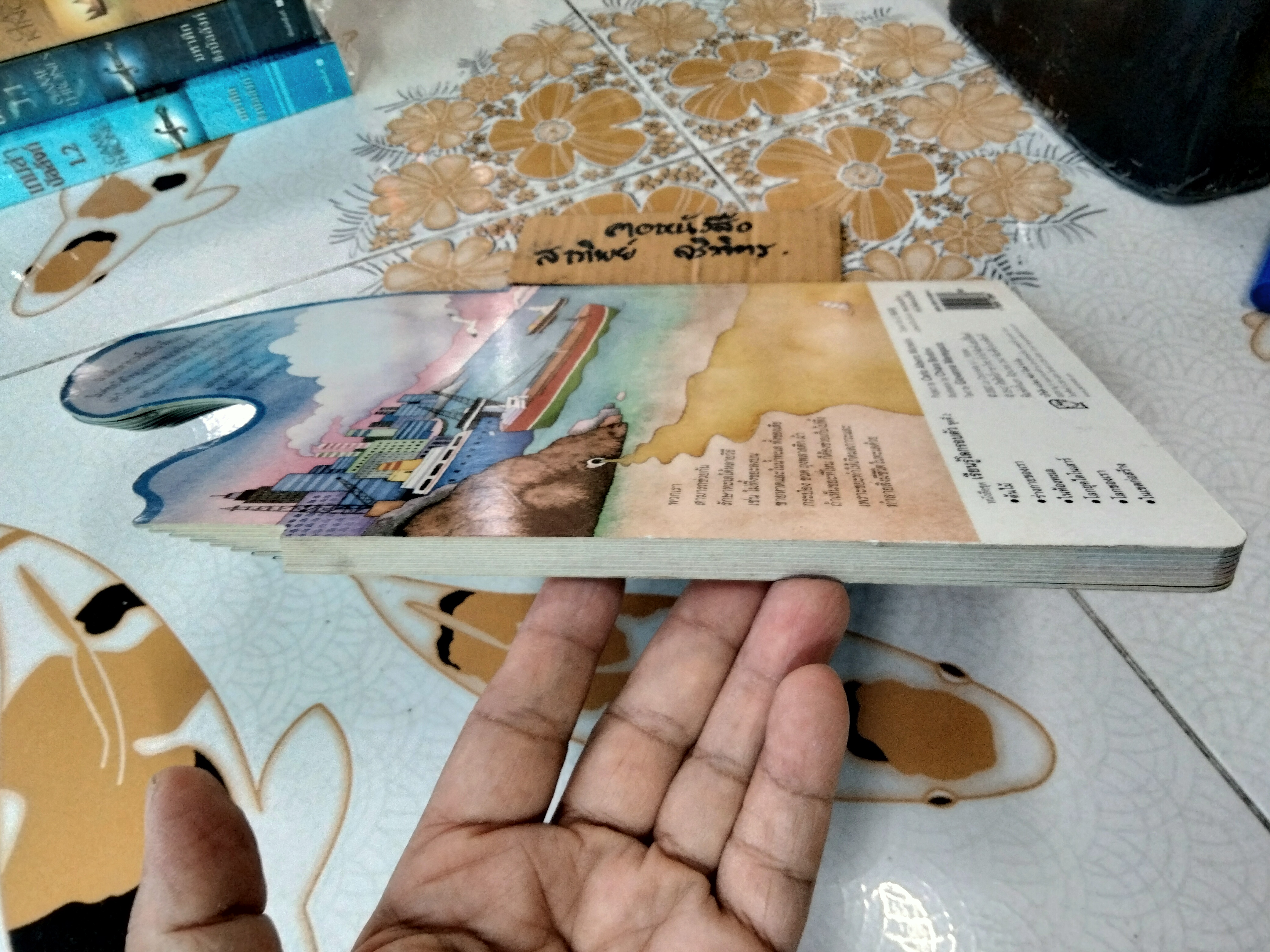 ในท้องทะเล - หนังสือชุดเรียนรู้โลกรอบตัว ชุดที่ 2 - สนพ. Happy Kids **สินค้าหมด**