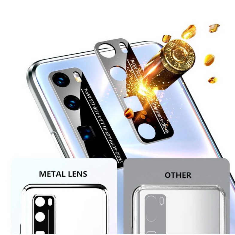 เคส OPPO Reno 5 Pro 5G #เคสกระจกขอบโลหะประกบแม่เหล็กหน้าหลังมีป้องกันเลนส์กล้อง Fully Protection Magnetic Adsorption Glass Metal Phone Protective Built-in Camera Protection