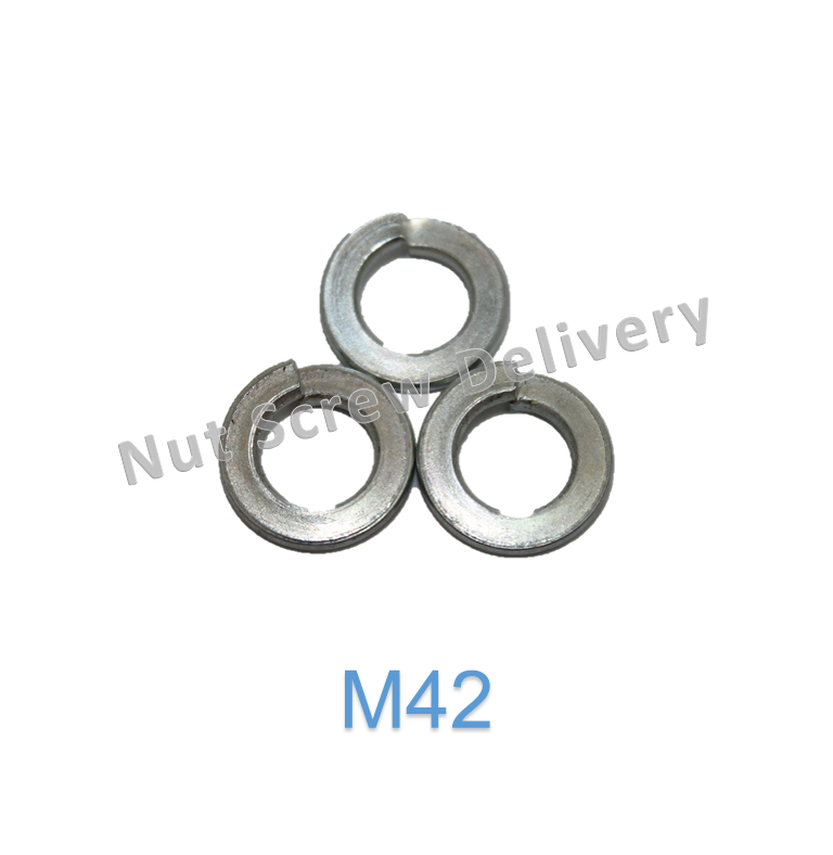 แหวนสปริงมิลขาวหนา #2 M42