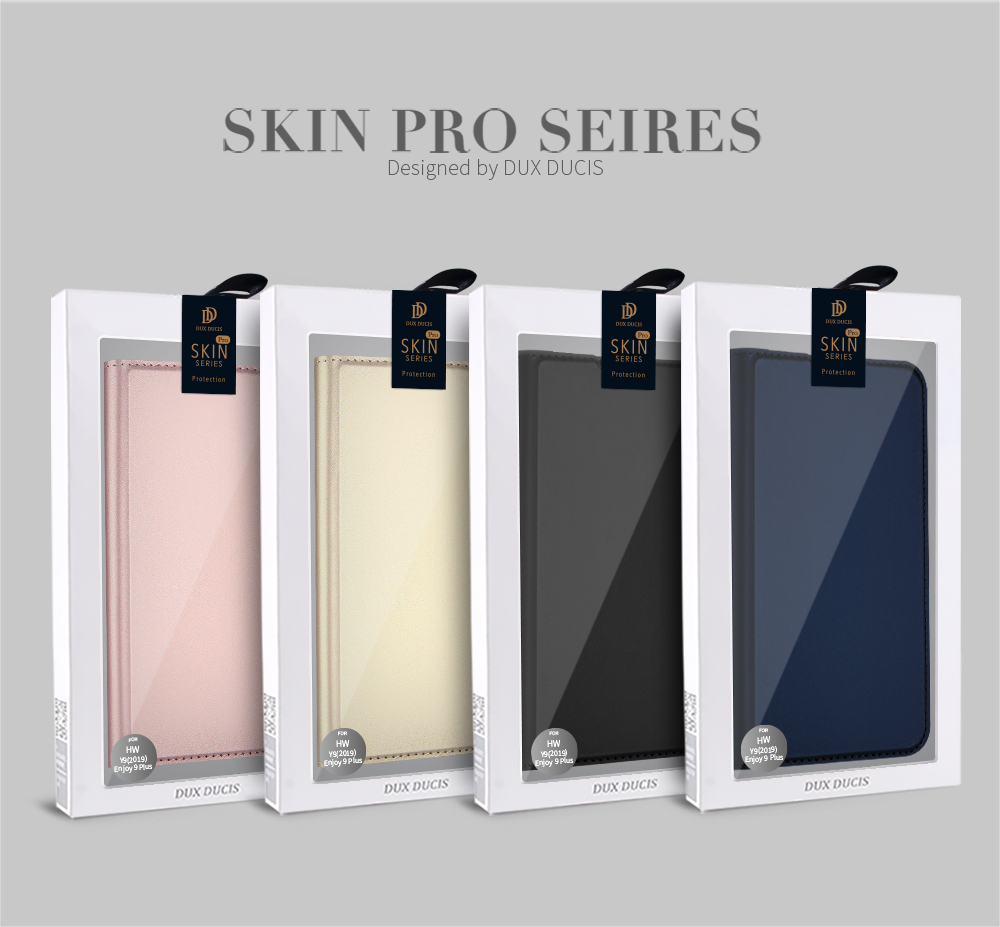 Case Huawei Y9 (2019) #เคสฝาพับหนัง PU DUX DUCIS Skin Pro Series Auto-absorbed PU Leather คุณภาพดี