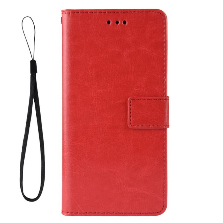 เคส OPPO Reno 3 Pro 4G #เคสฝาพับหนัง PU ผิวหนังม้า Crazy Horse Texture Leather Wallet