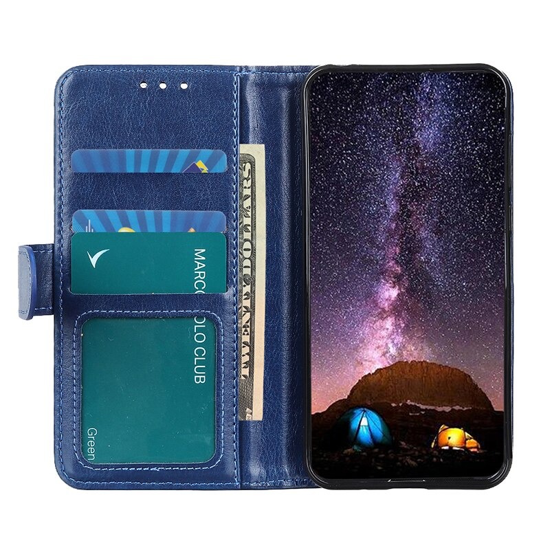 เคส Samsung Galaxy A53 5G #เคสฝาพับวัสดุหนัง PU ผิวเรียบมีสไตล์ Leather Material Simple Stylish Phone Cover