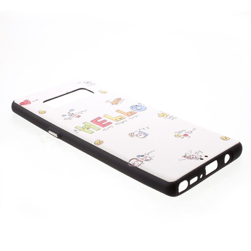 Case Samsung Galaxy Note 8 #เคสฝาหลังพิมพ์ลายนูน TPU Gel ลายน่ารักๆ
