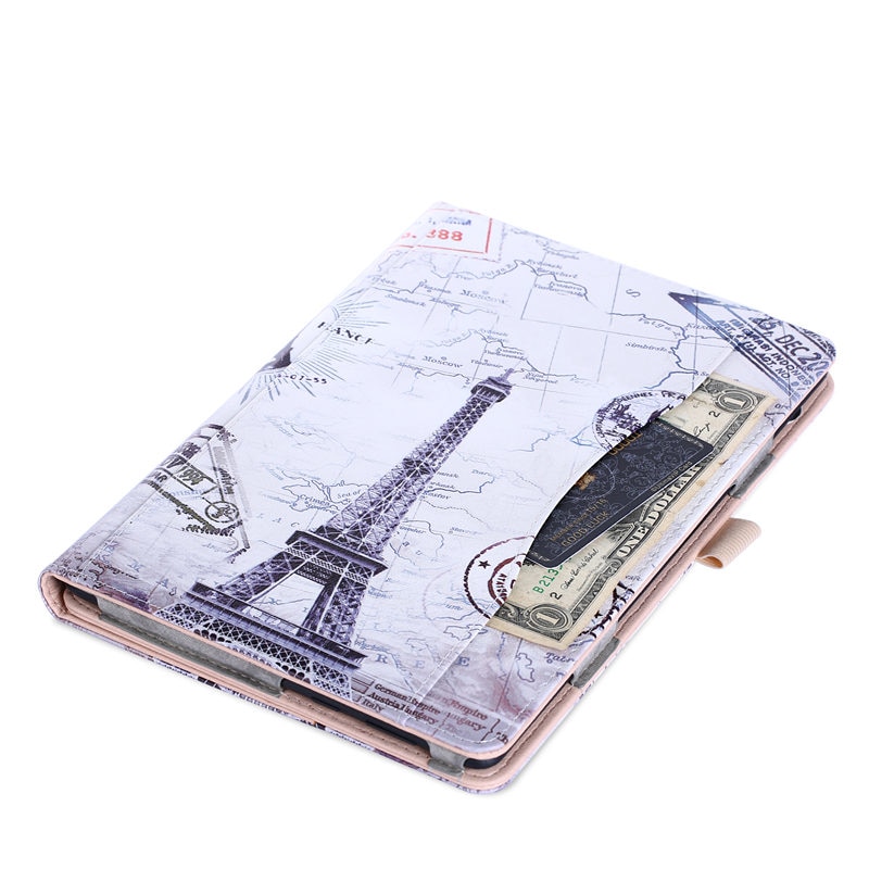 เคส Huawei MediaPad T5 10 #เคสฝาพับรูปแบบการพิมพ์ Pattern Printing PU Leather Smart Cover