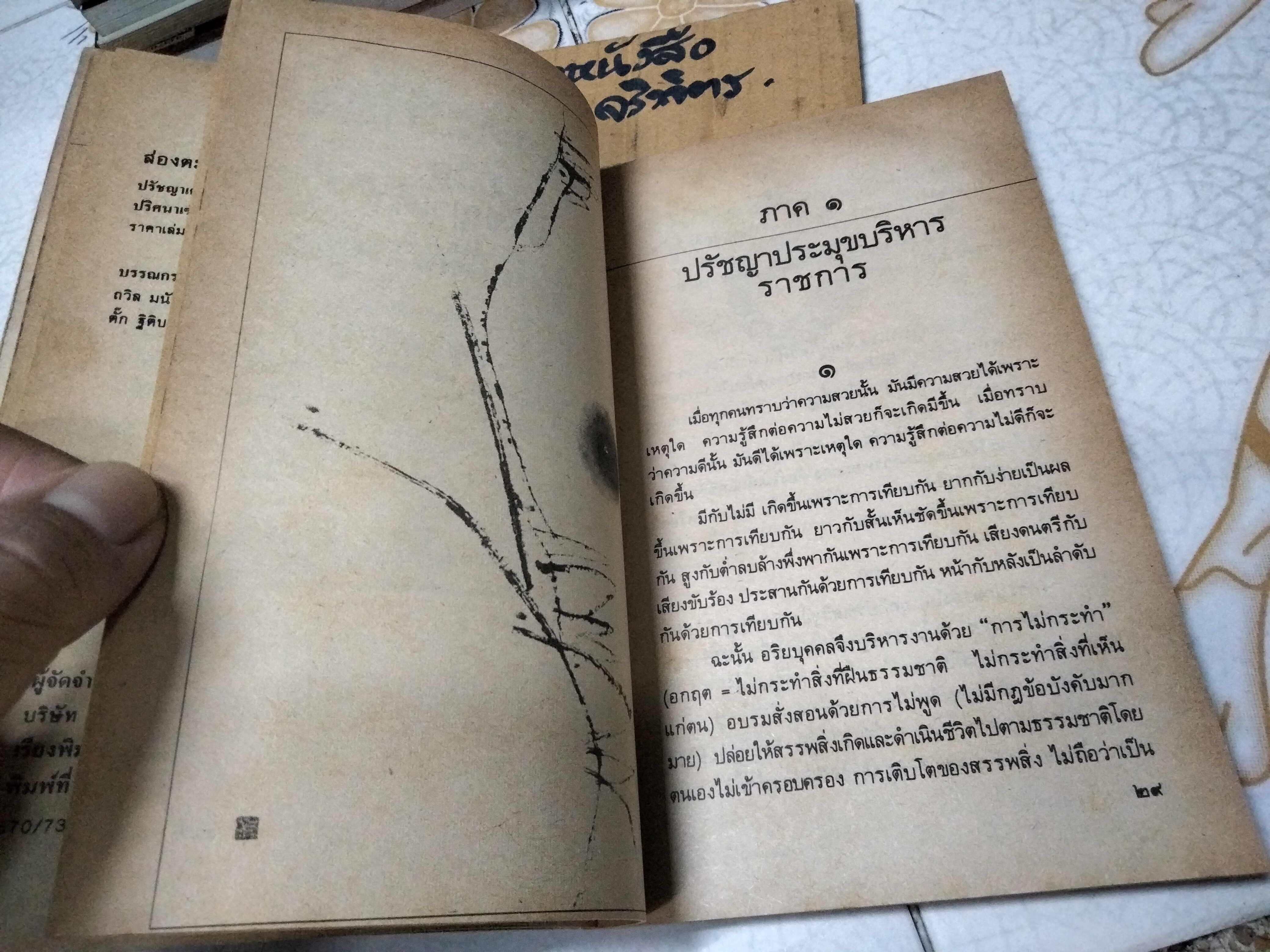 ส่องตะเกียง ภาคปรัชญาเต๋า ปริศนาเซ็น ล.เสถียรสุต และเนาวรัตน์ พงษ์ไพบูลย์ **สินค้าหมด**