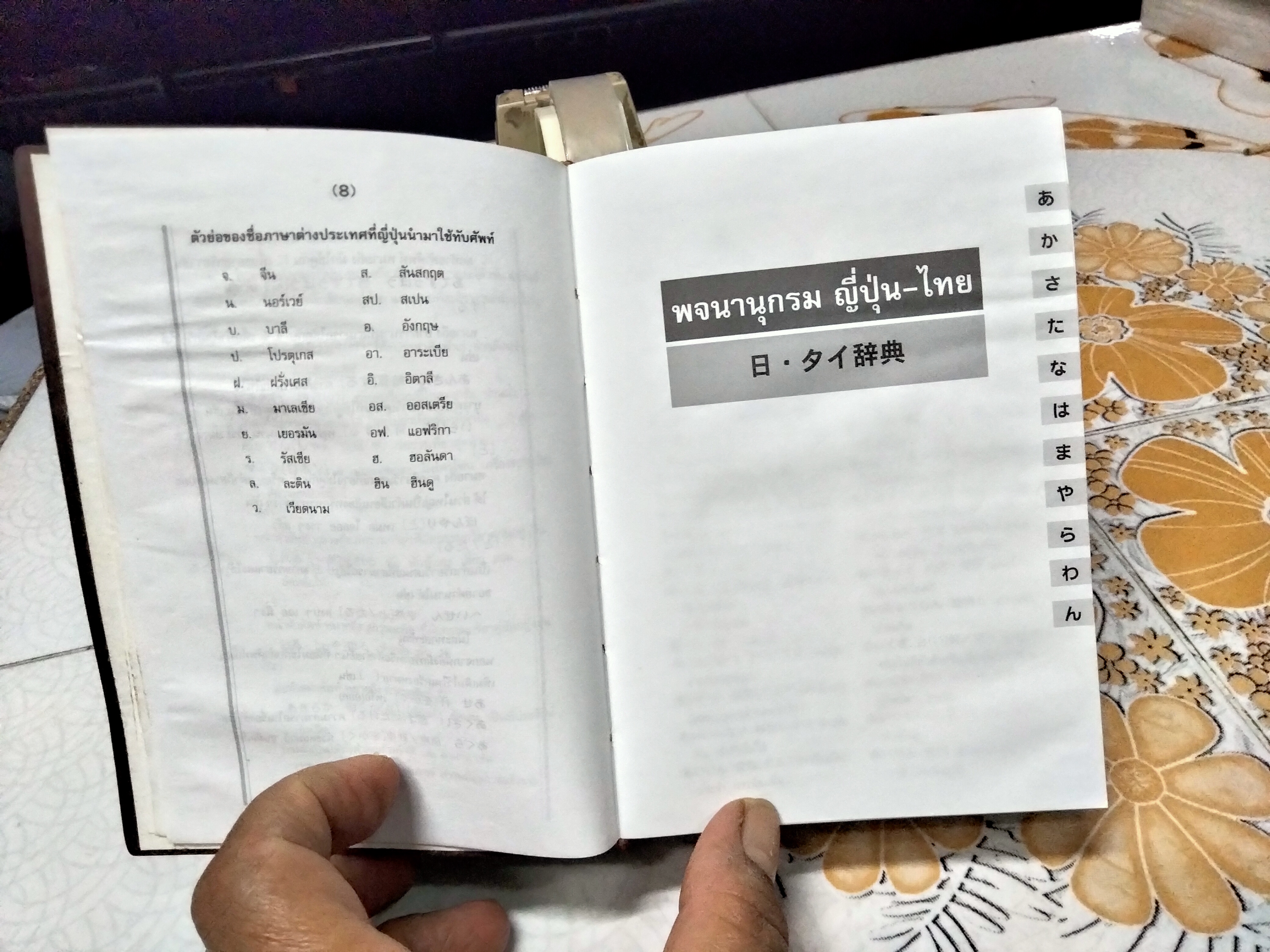 พจนานุกรม ญี่ปุ่น-ไทย (ปกอ่อน) ...รวบรวมคำศัพท์ไว้ประมาณ 40,000 คำ - ผู้เรียบเรียง จุฬารัตน์ เตชะโชควิวัฒน์, นพวรรณ บุญสม,ฯลฯ **สินค้าหมด**