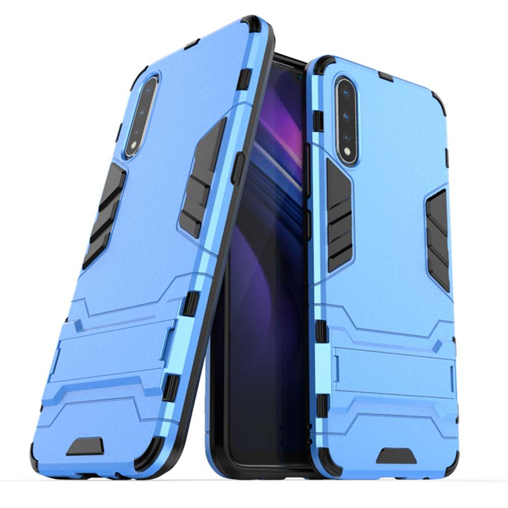 Case Vivo S1 #เคสฝาหลังพลาสติก ไฮบริด TPU + Kickstand