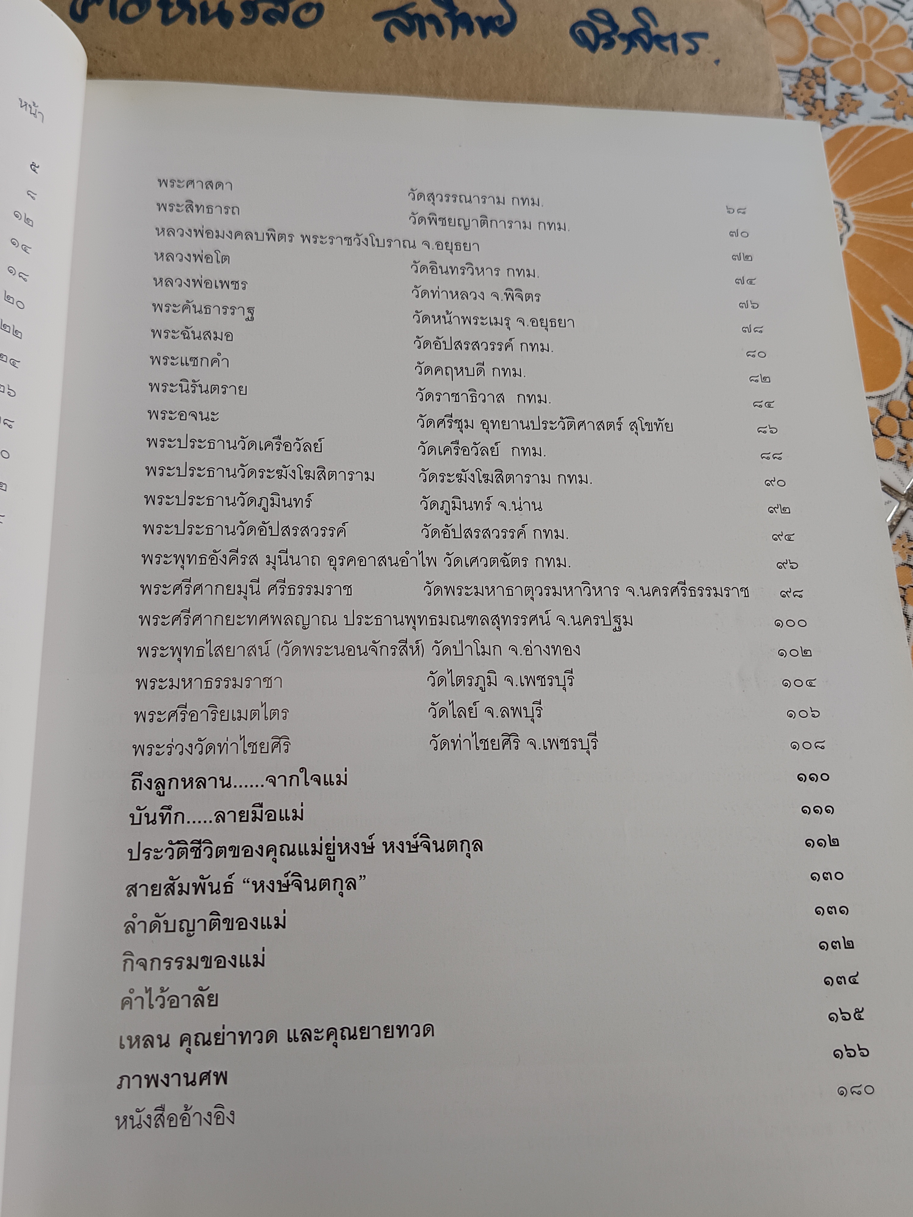 หนังสืออนุสรณ์งานพระราชทานเพลิงศพ นางยู่หงษ์ หงษ์จินตกุล / เจ้าของร้านทอง แม่หงษ์ , ร้านทองจินชอง